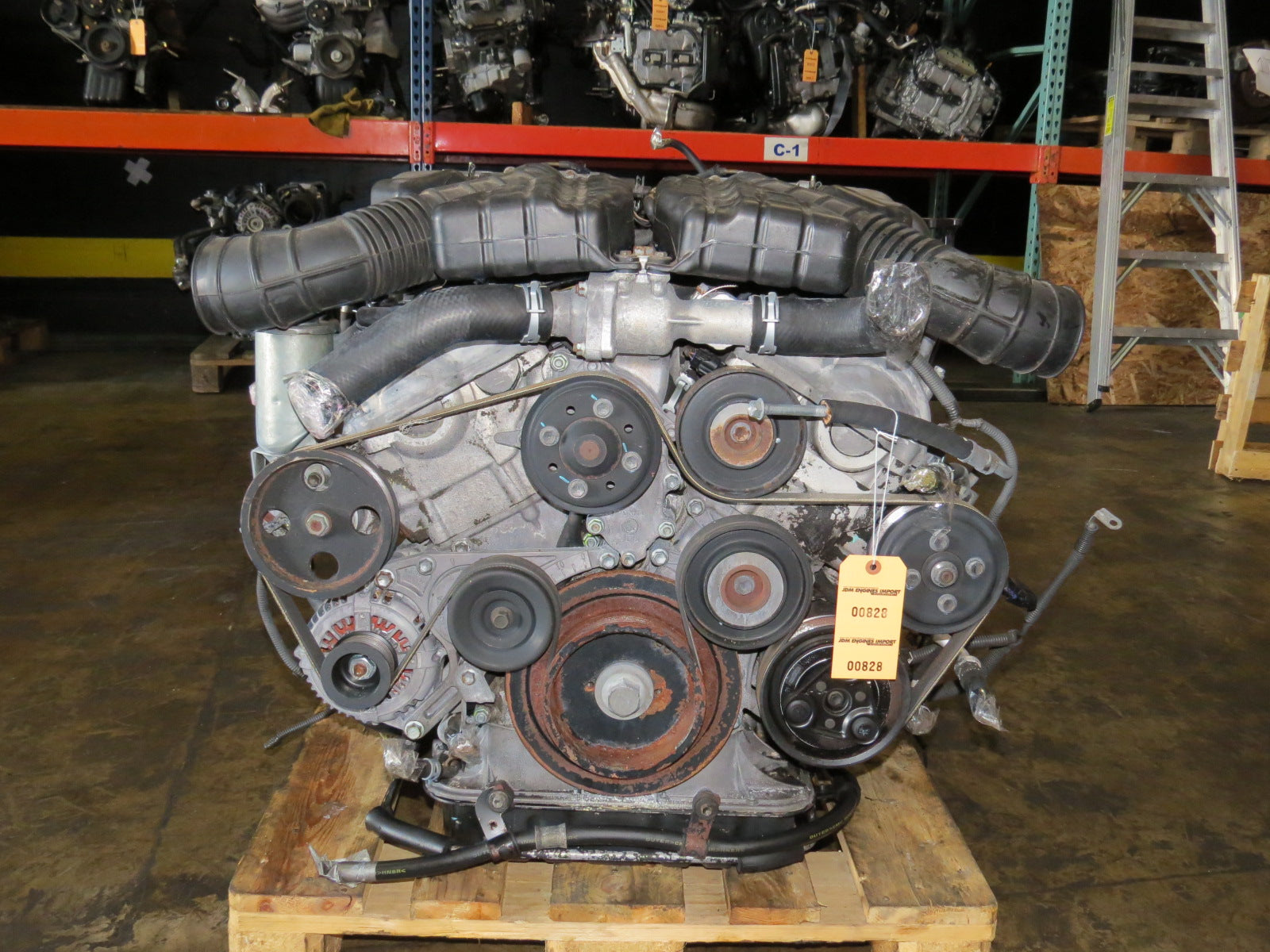 JDM 1G TOYOTA SUPRA JZS147 V12 1GZ-FE CENTURY VVT-I ENGINE 12 CYL MOTOR