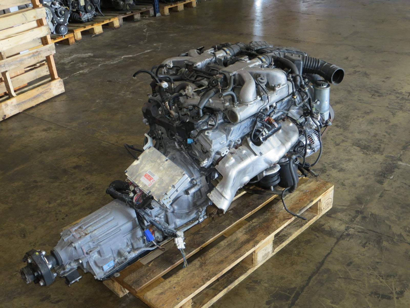 JDM 1G TOYOTA SUPRA JZS147 V12 1GZ-FE CENTURY VVT-I ENGINE 12 CYL MOTOR