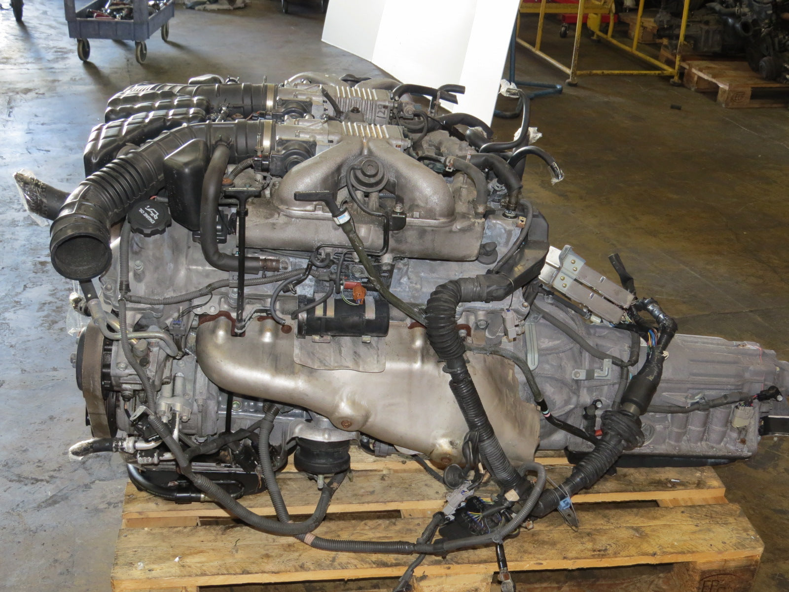 JDM 1G TOYOTA SUPRA JZS147 V12 1GZ-FE CENTURY VVT-I ENGINE 12 CYL MOTOR