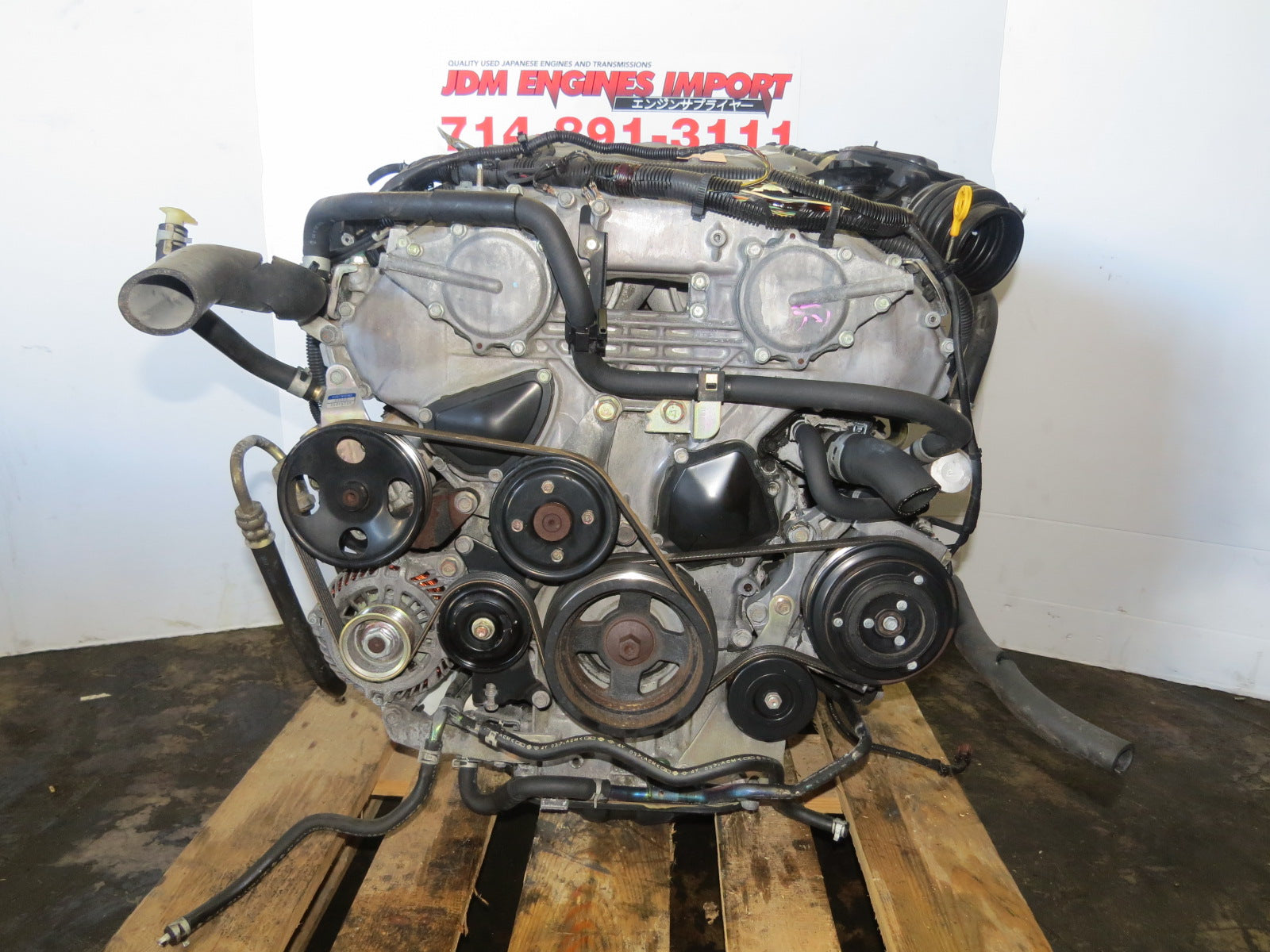 Nissan 350z Infiniti G35 Engine 3.5L JDM VQ35-DE Motor Only 2003-2004-2005