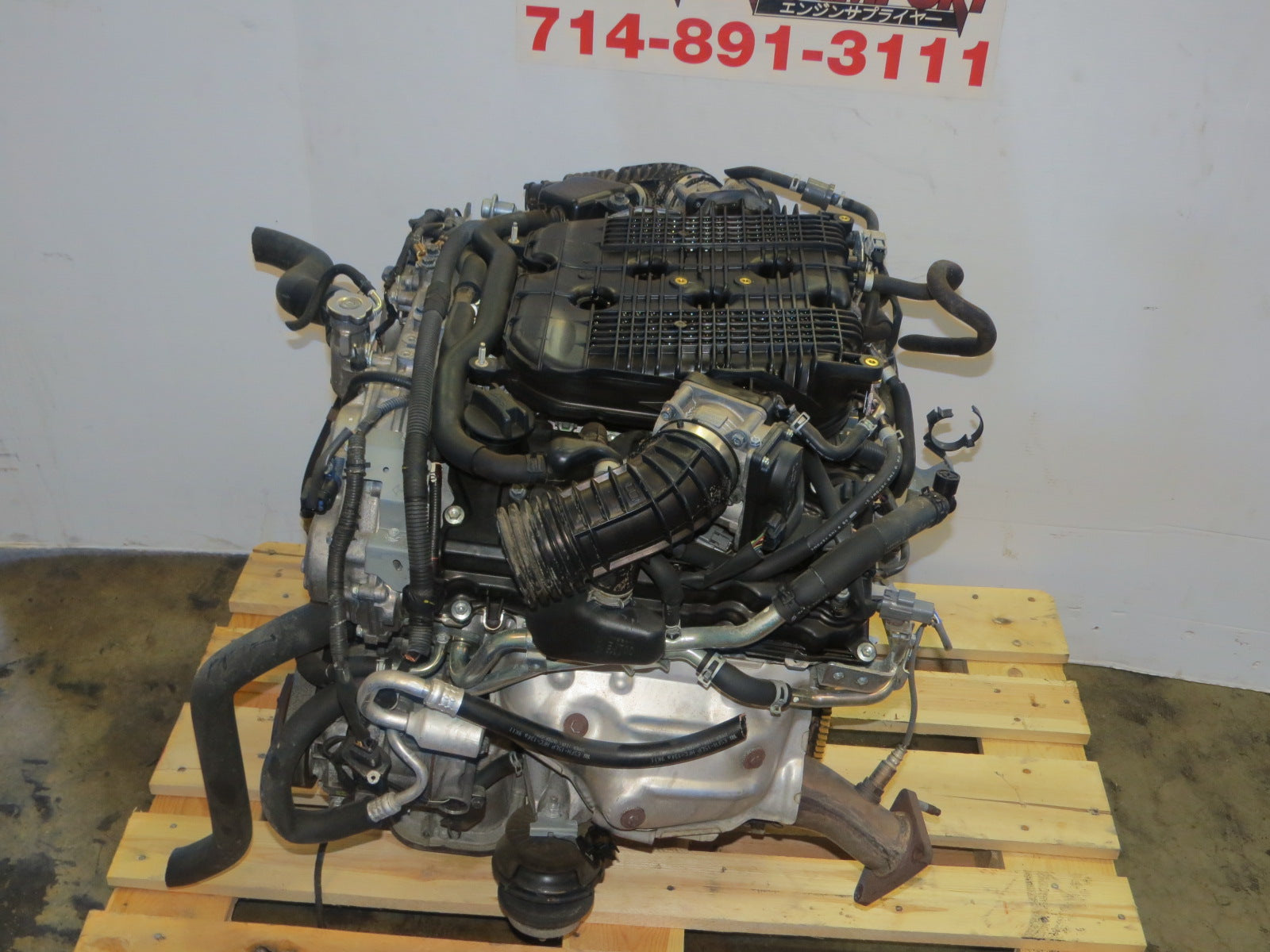 07-09 Nissan 350Z 3.5L V6 DOHC RWD Engine JDM VQ35 VQ35HR