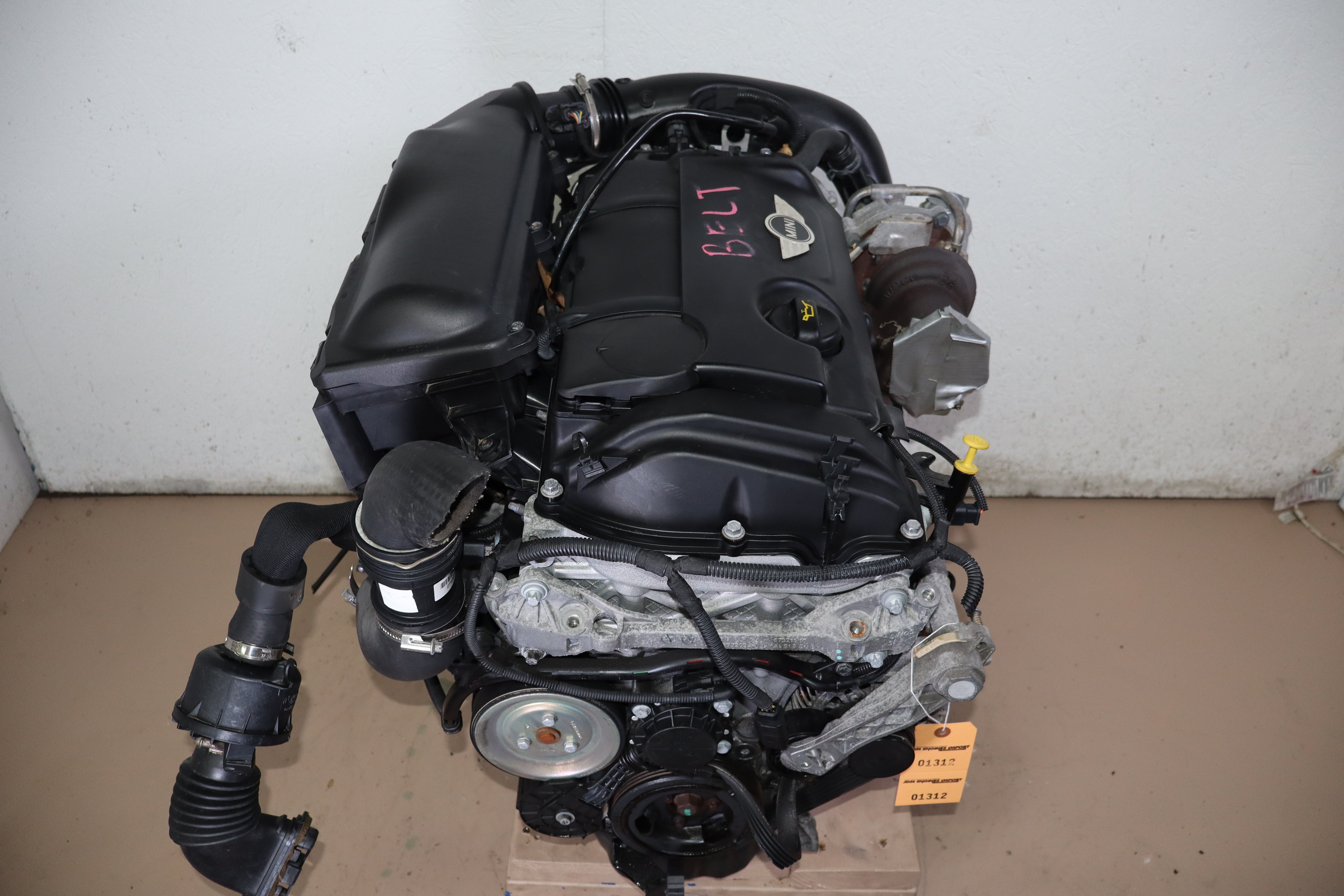 MINI COOPER ENGINE TURBO 1.6L N18B16A MOTOR JDM 2010-2011-2012 R56