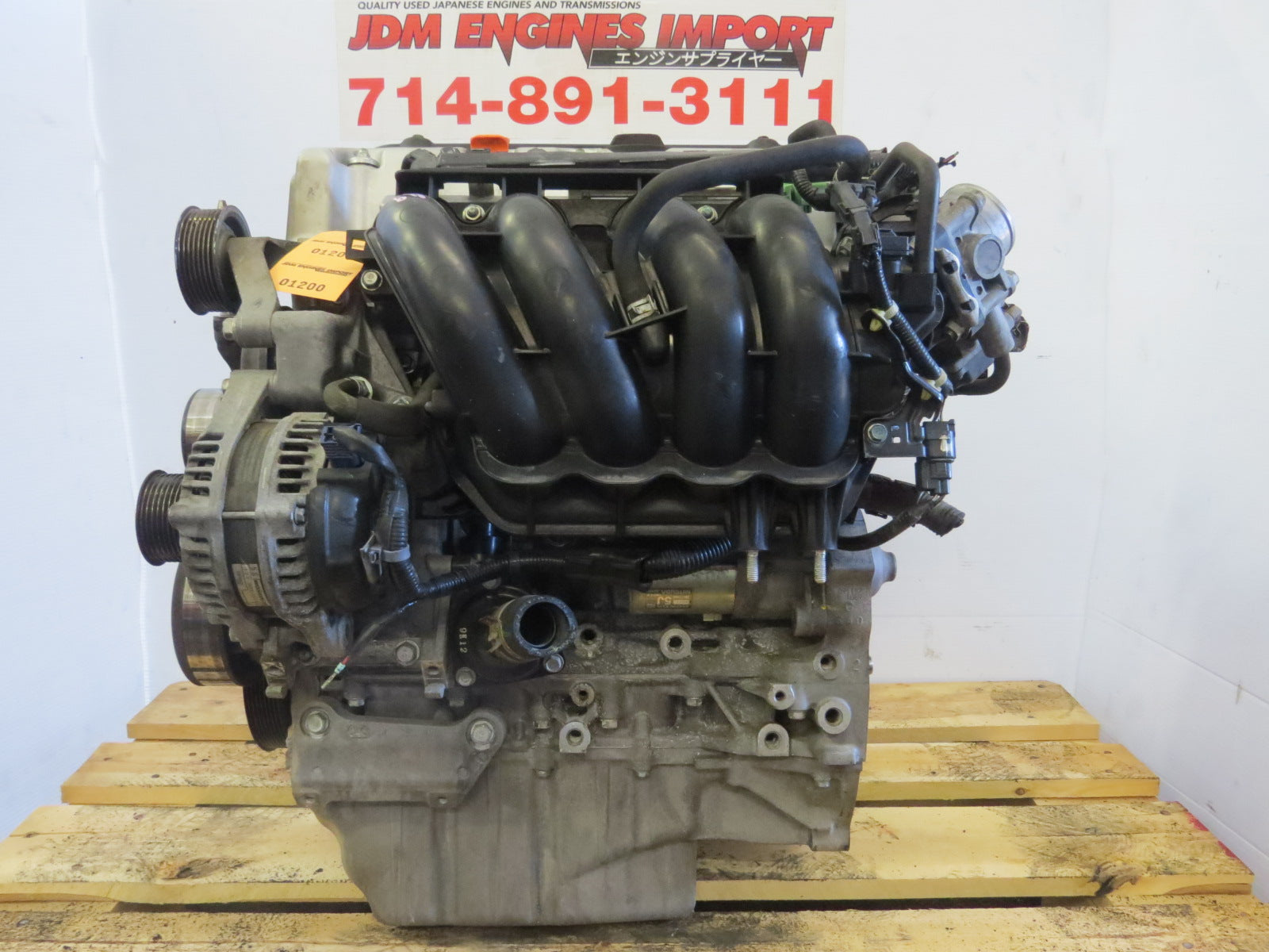 10 11 12 13 1 4 HONDA CR-V ENGINE 2.4L I-VTEC MOTOR JDM K24A CRV