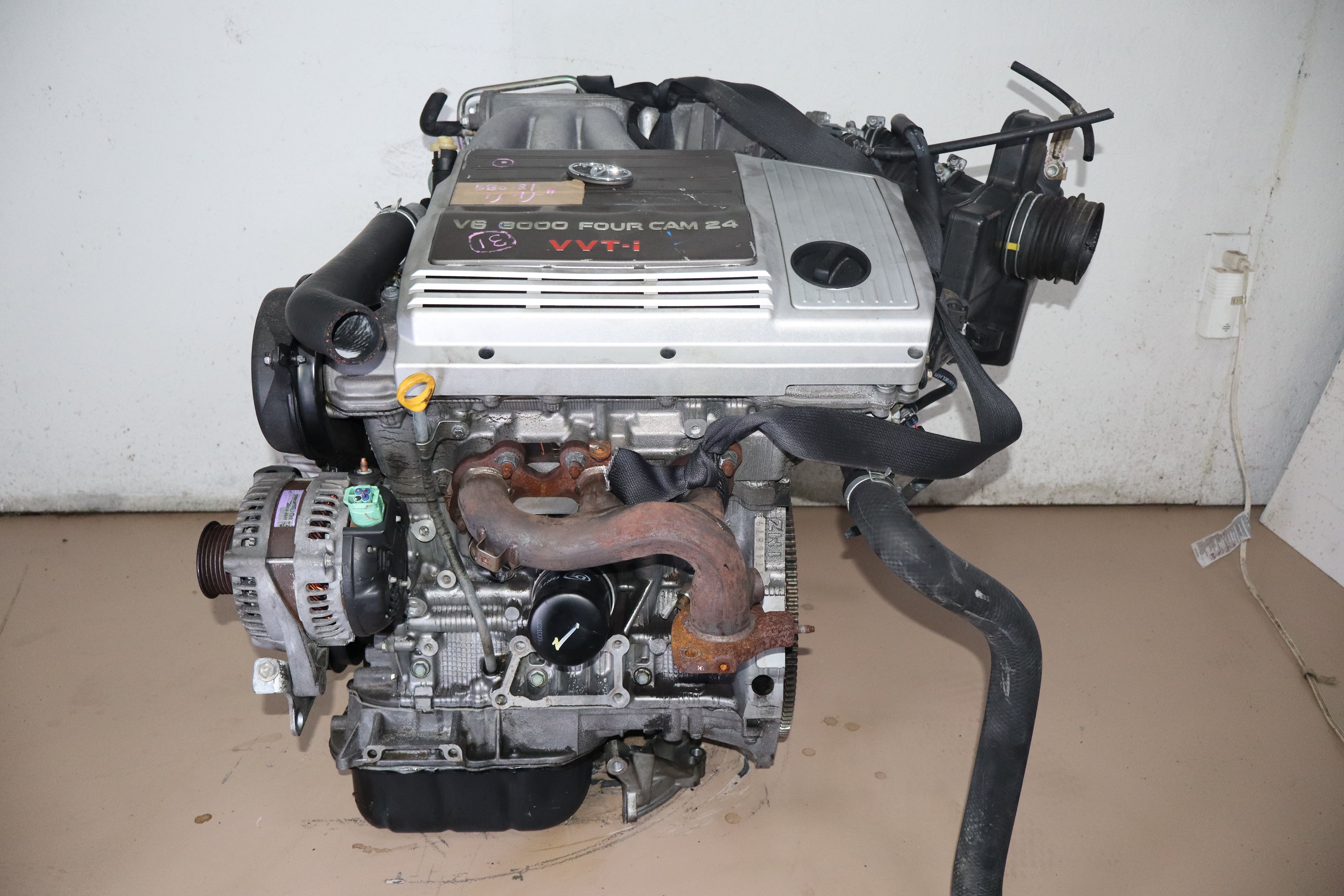 JDM 99- 00-01-02-03 JDM TOYOTA HIGHLANDER LEXUS RX300 ENGINE 1MZ FE VVTI MOTOR AWD 4WD