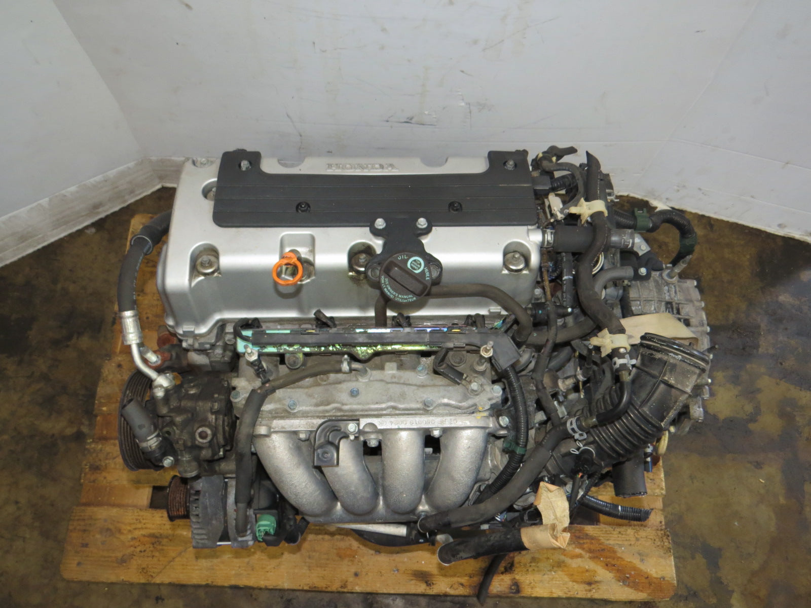 JDM K24A ENGINE & AUTOMATIC TRANSMISSION 2003-2004-2005-2006-2007 HONDA ACCORD i-VTEC 2.4L DOHC K24A4
