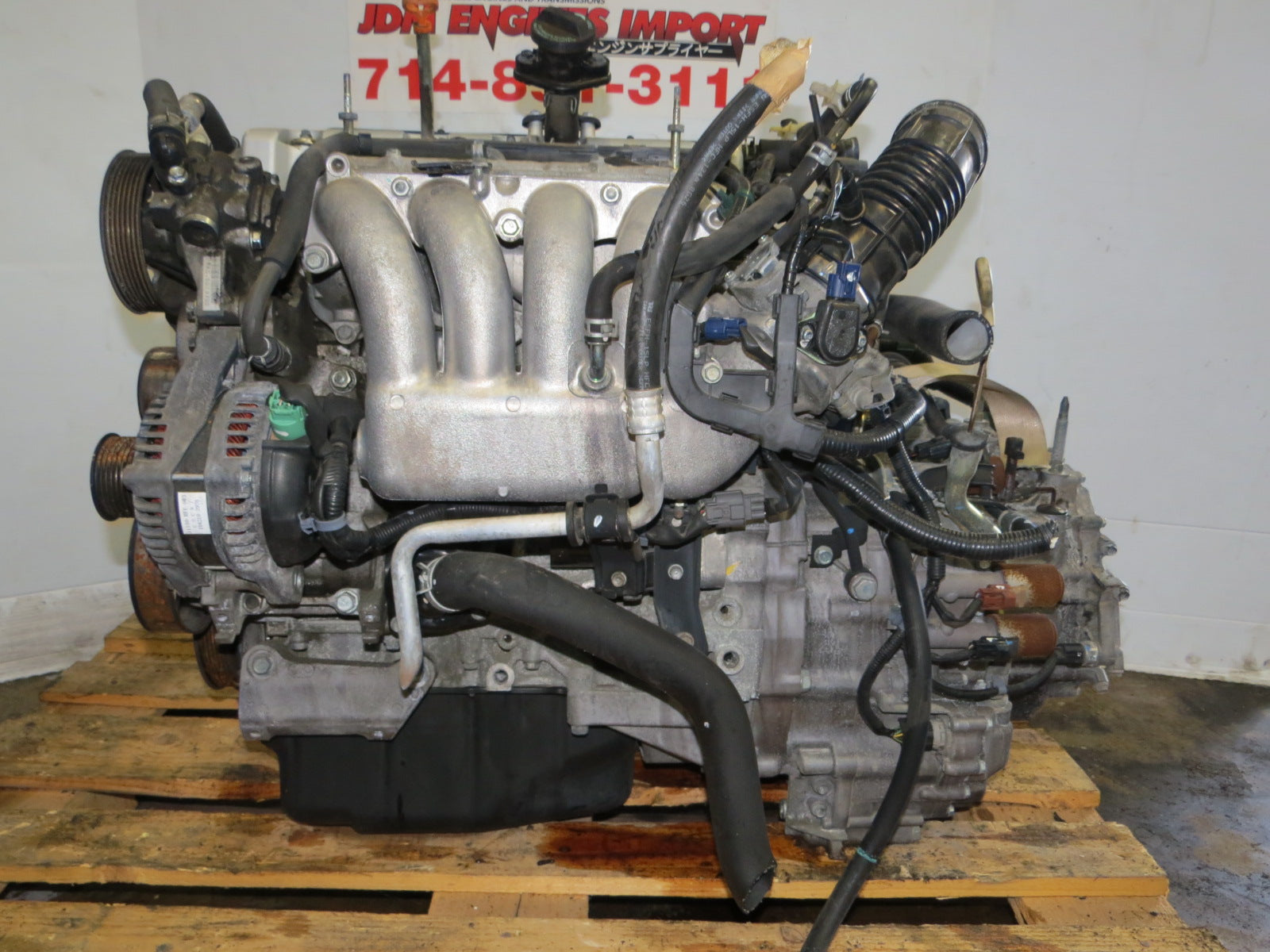 JDM K24A ENGINE & AUTOMATIC TRANSMISSION 2003-2004-2005-2006-2007 HONDA ACCORD i-VTEC 2.4L DOHC K24A4