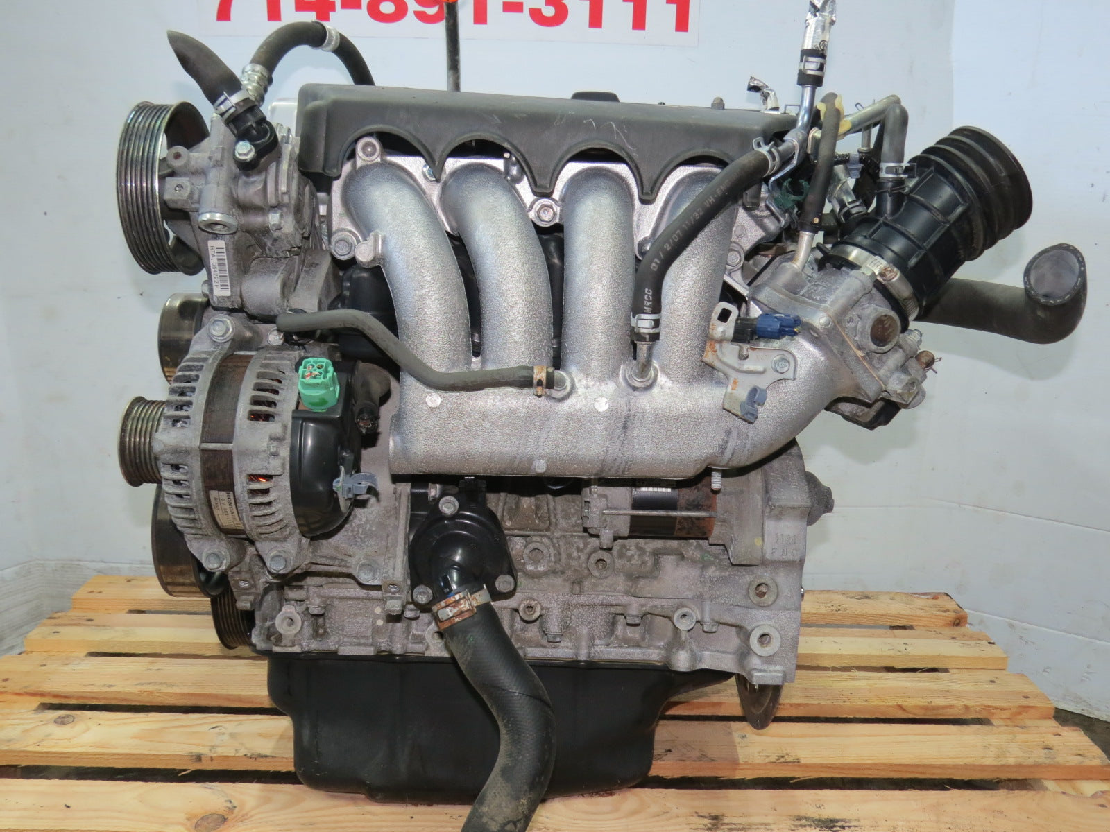 JDM K20A Acura RSX Engine 2.0L I-VTEC RBC HEAD K20Z3 Base Model Motor 160HP 2006-2007-2008-2009-2010-2011