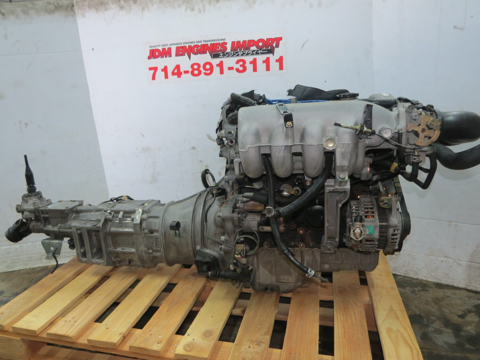 MAZDA MIATA 1.6L B6 ENGINE 5 SPEED TRANSMISSION JDM MOTOR B6-ZE 1990-1993
