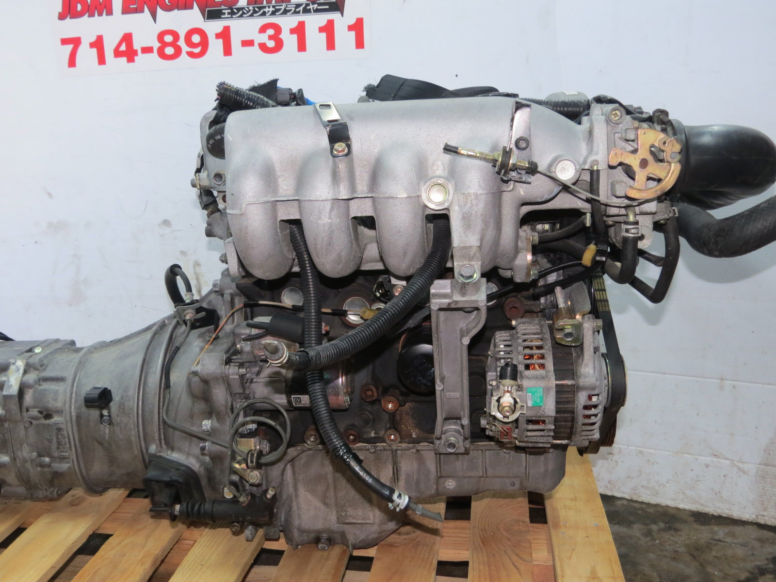 MAZDA MIATA 1.6L B6 ENGINE 5 SPEED TRANSMISSION JDM MOTOR B6-ZE 1990-1993