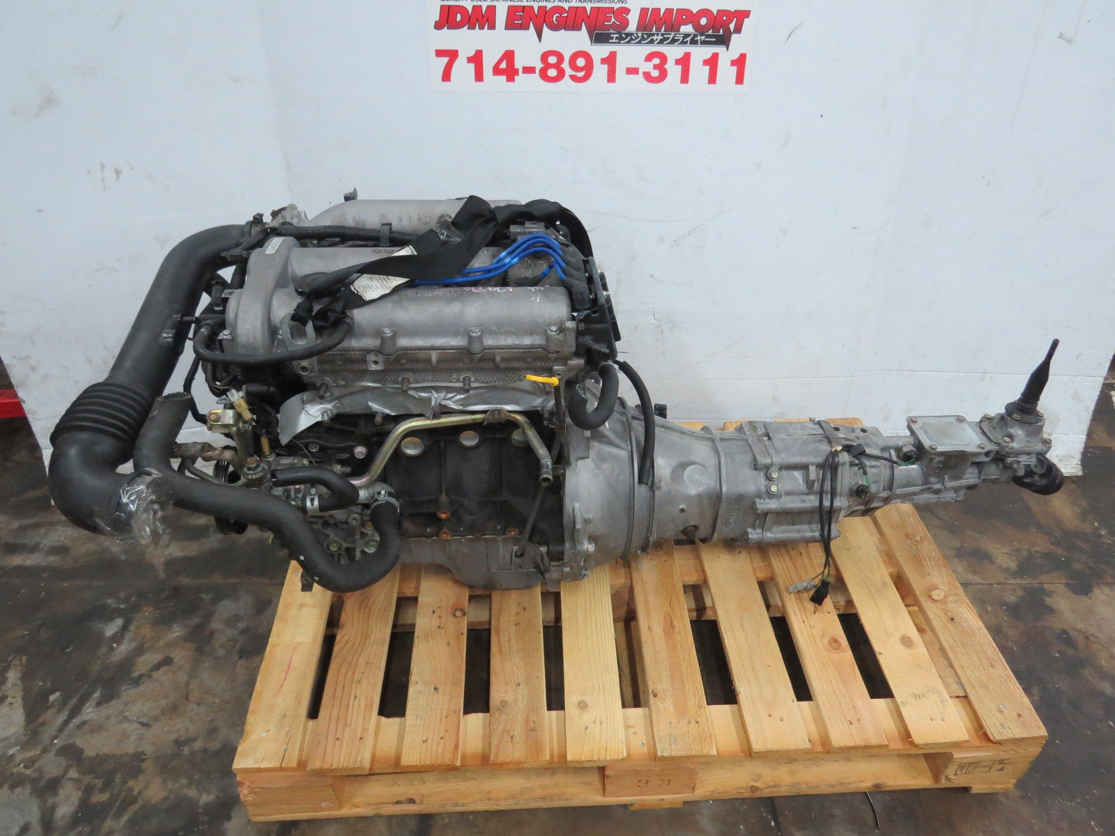 MAZDA MIATA 1.6L B6 ENGINE 5 SPEED TRANSMISSION JDM MOTOR B6-ZE 1990-1993