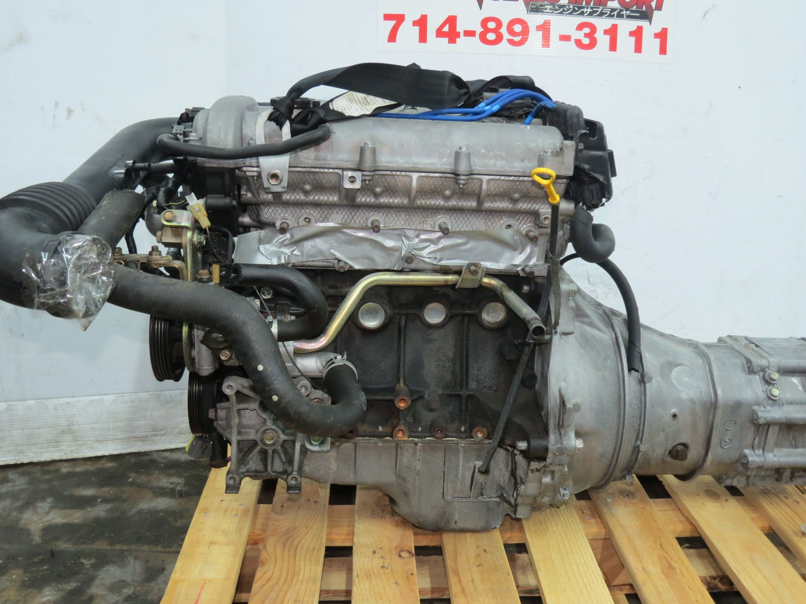MAZDA MIATA 1.6L B6 ENGINE 5 SPEED TRANSMISSION JDM MOTOR B6-ZE 1990-1993