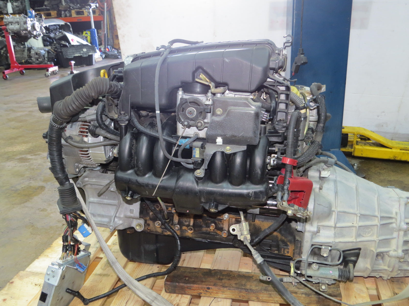 TOYOTA ALTEZZA IS200 1G-FE BEAMS ENGINE WITH 5 SPEED MANUAL TRANSMISSION JDM 1G