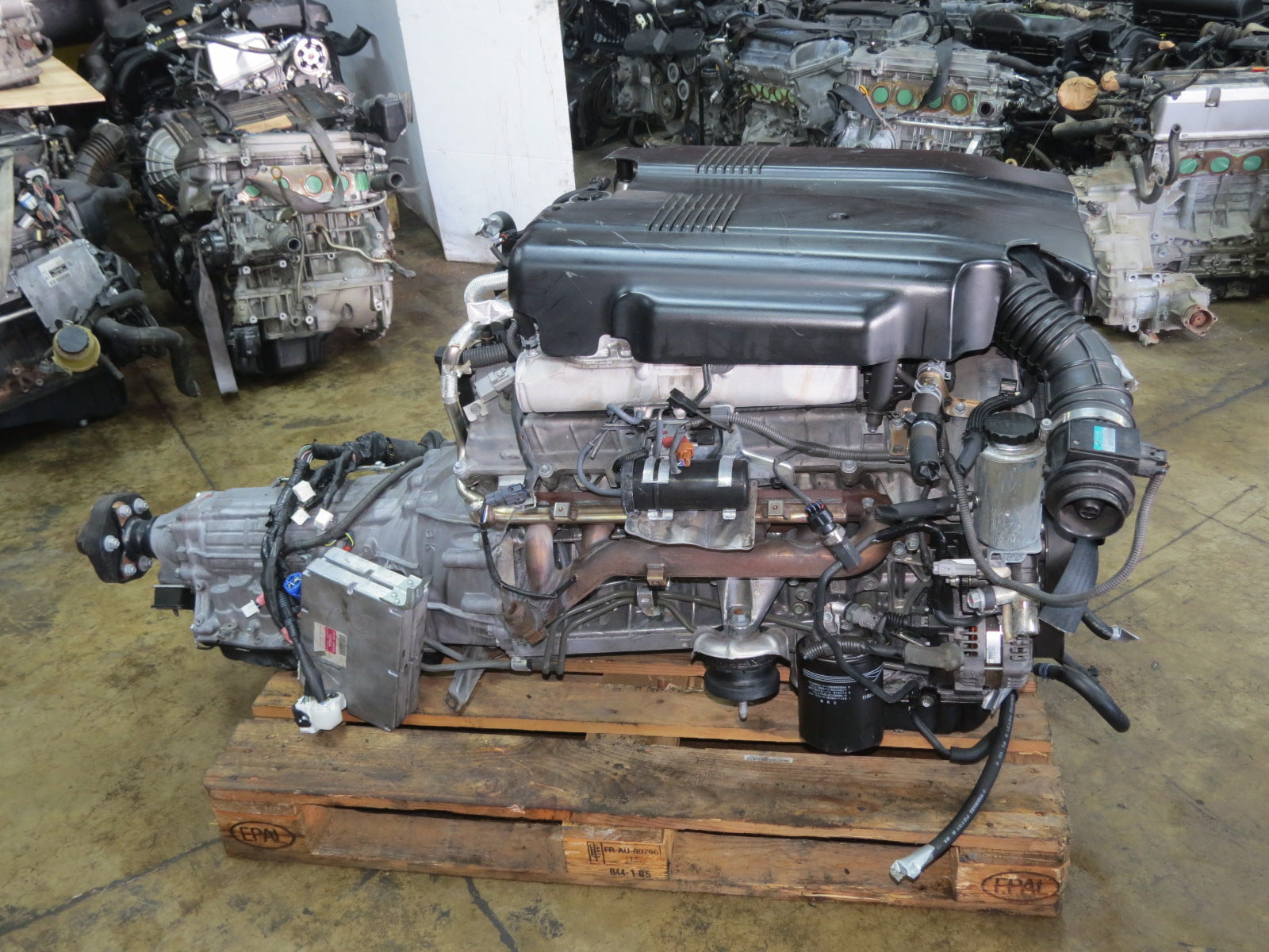 JDM Toyota JZA80 MK4 JZS147 V12 1GZ-FE 1GZ Century VVT-I ENGINE MOTOR 1GZFE 6 SPEED AT TRANSMISSION