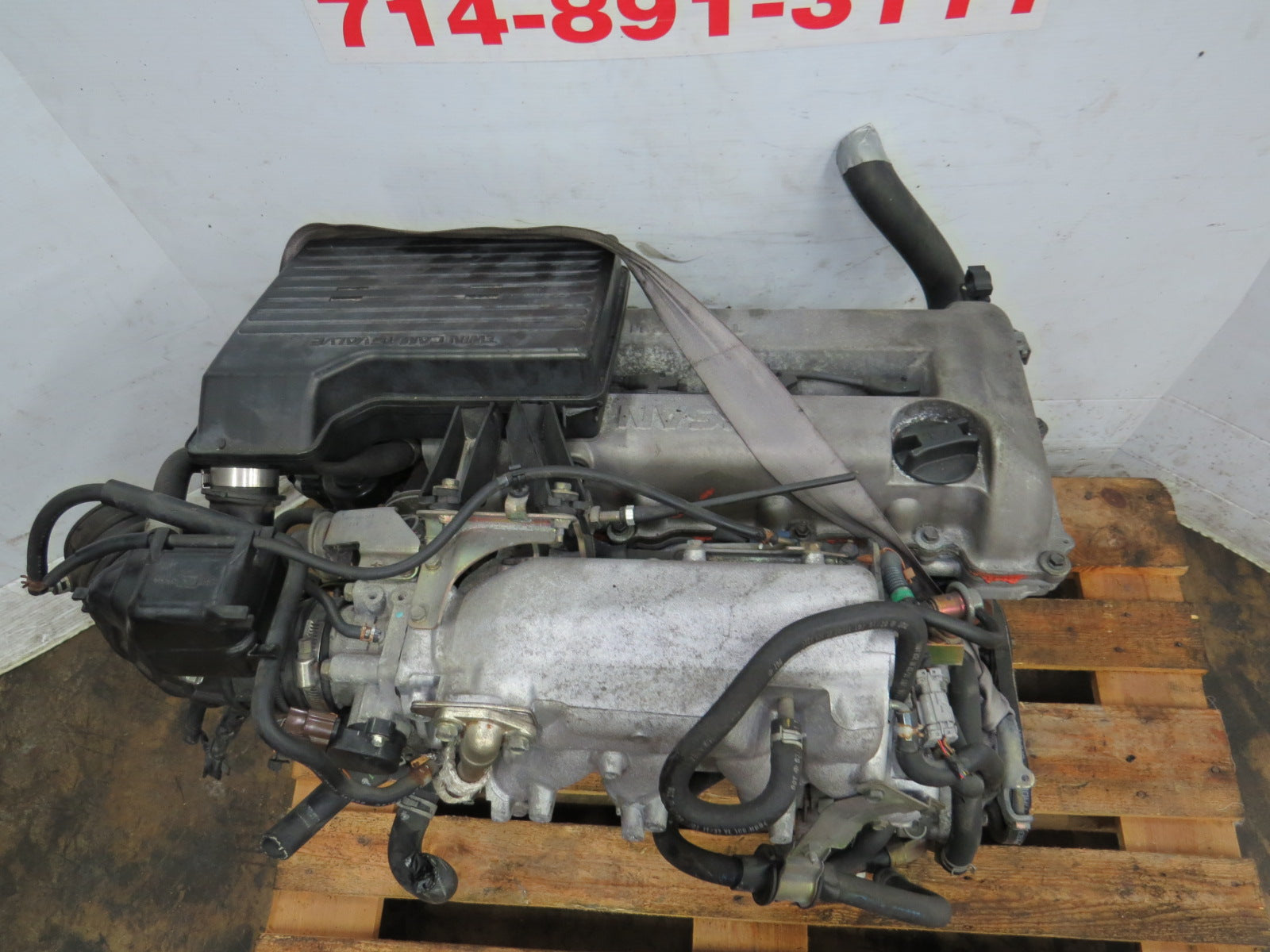 JDM SR20 Nissan Sentra Infiniti G20 2.0L 4Cyl Non Turbo Engine SR20DE FWD Motor 1993-2001
