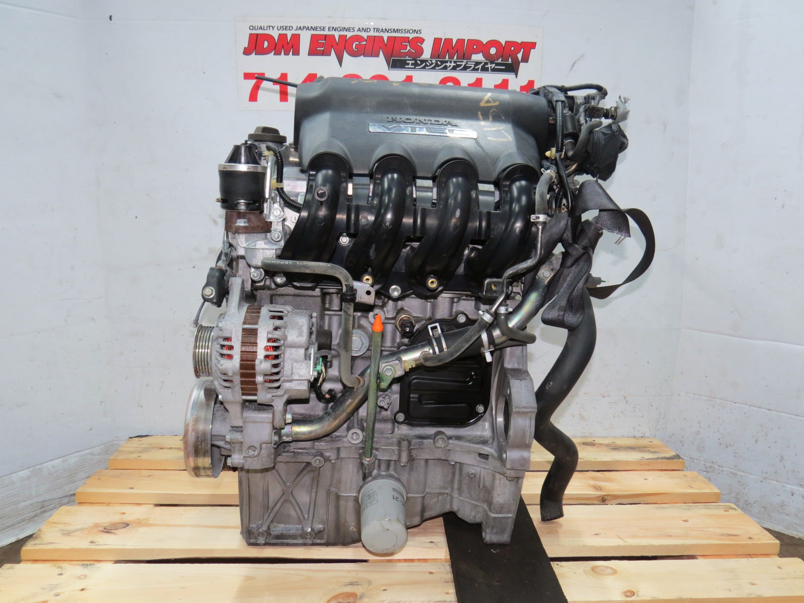 2007-2008 Honda Fit Engine 1.5L Engine JDM L15A Motor Automatic Version