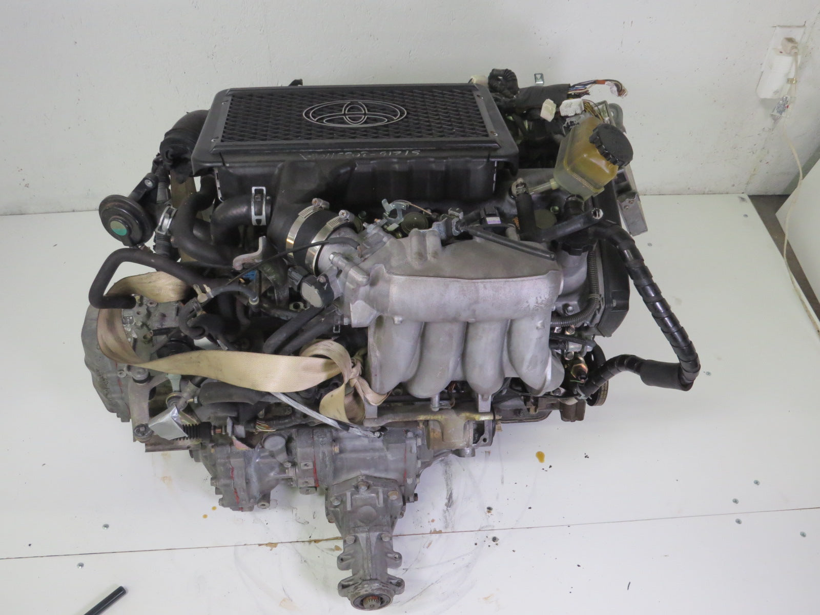 TOYOTA CALDINA ST215 ENGINE 5 SPEED MANUAL TRANSMISSION 2.0L JDM 3SGTE MOTOR ECU