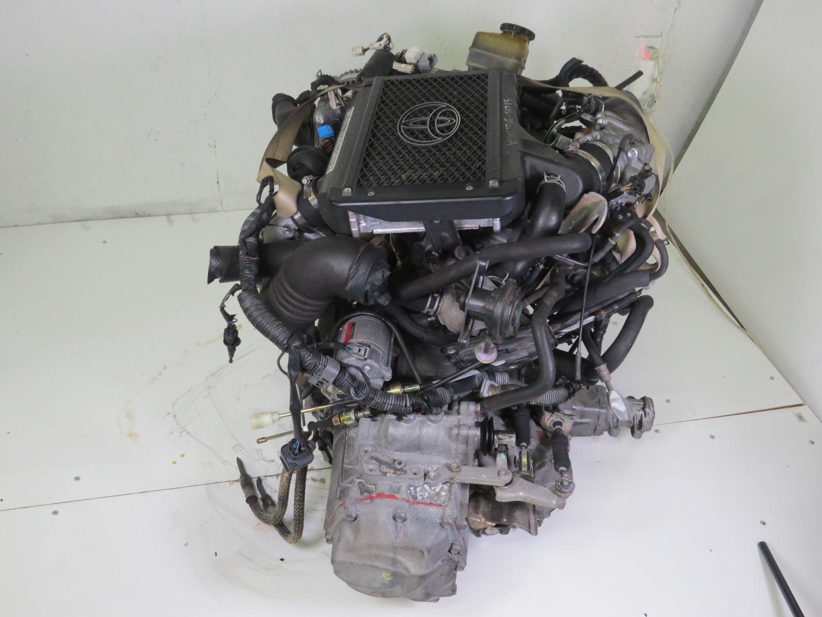 TOYOTA CALDINA ST215 ENGINE 5 SPEED MANUAL TRANSMISSION 2.0L JDM 3SGTE MOTOR ECU