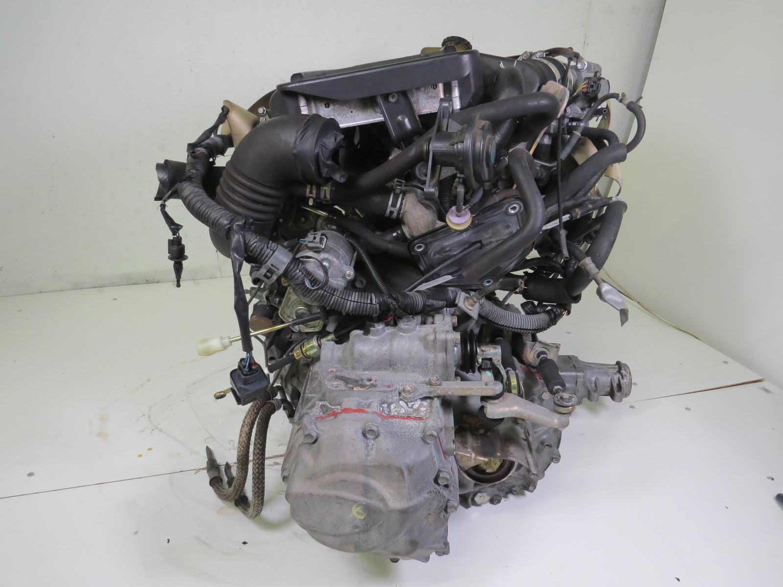 TOYOTA CALDINA ST215 ENGINE 5 SPEED MANUAL TRANSMISSION 2.0L JDM 3SGTE MOTOR ECU