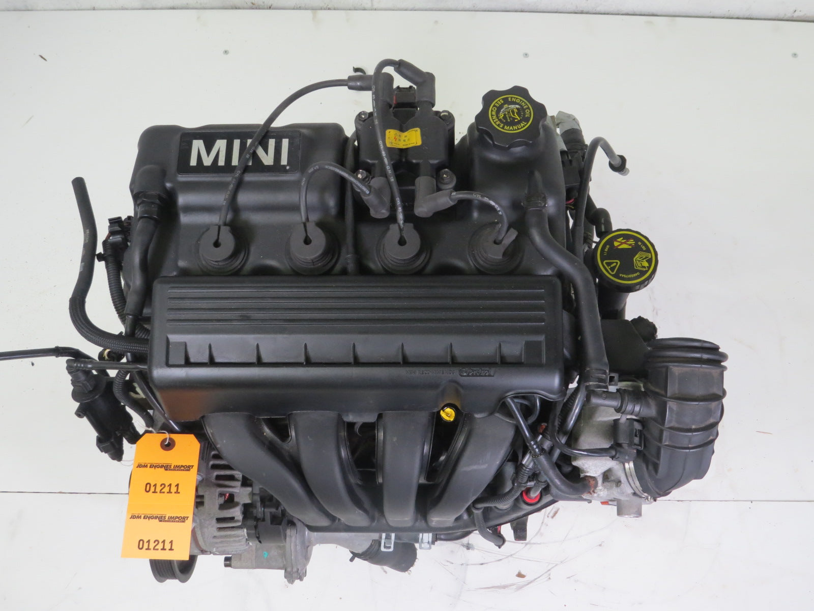 MINI COOPER ENGINE R50 R52 W10B16A 1.6L BASE MOTOR 2002-2003-2004-2005-2006-2007-2008