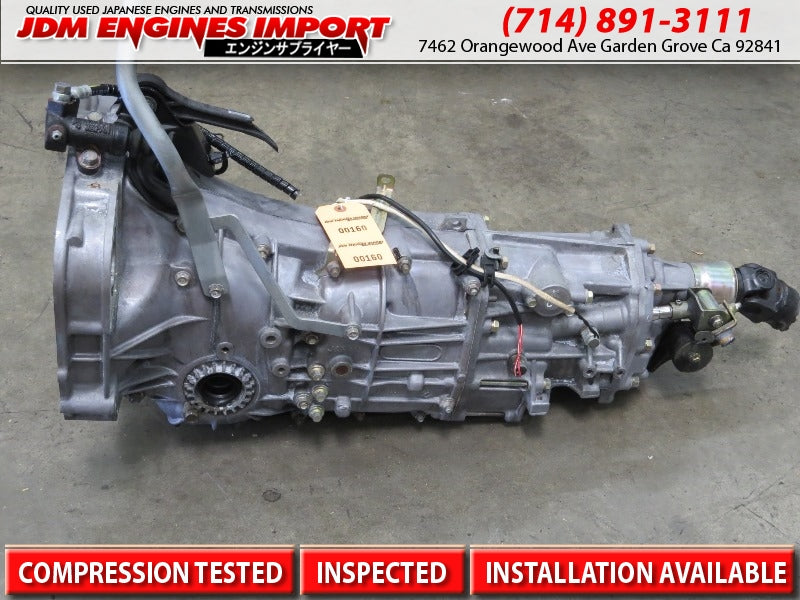 Manual Transmission AWD Without Turbo Fits 06-07-08 FORESTER JDM EJ25 2.5L TY755VS7AA F.D 4.111