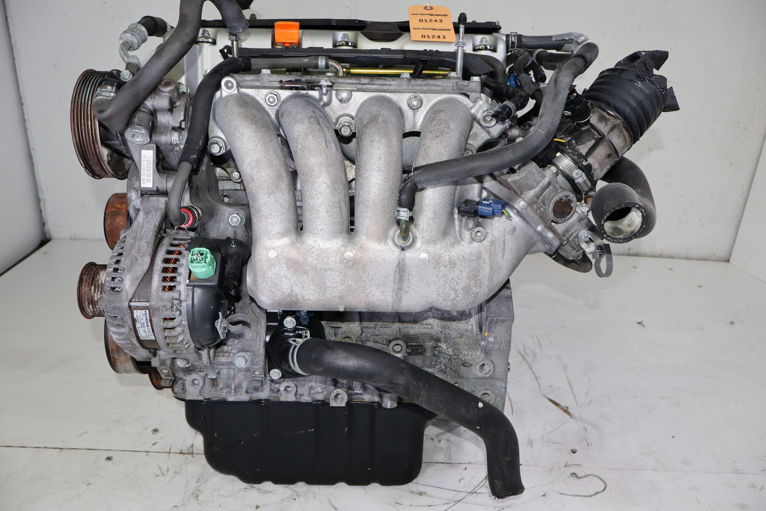 ACURA TSX ENGINE K24A JDM LONG BLOCK REPLACEMENT FOR K24A2 03-08 RBB HEAD 3 LOOPS