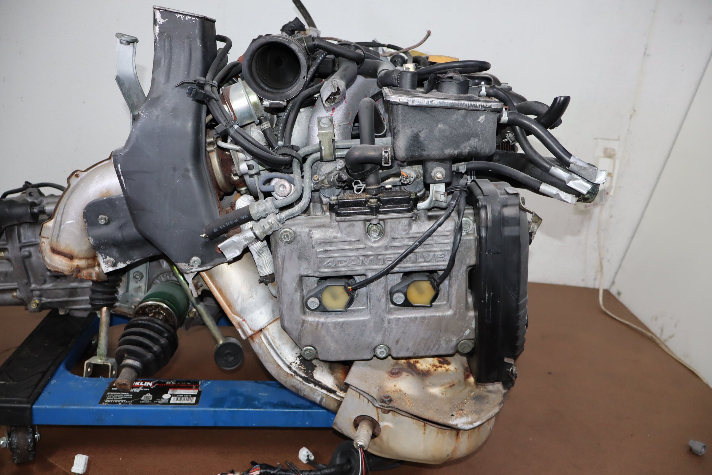 JDM SUBARU IMPREZA WRX STI VER II ENGINE AWD 5 SPEED MANUAL TRANSMISSION EJ20T ( TY752VB4AA )