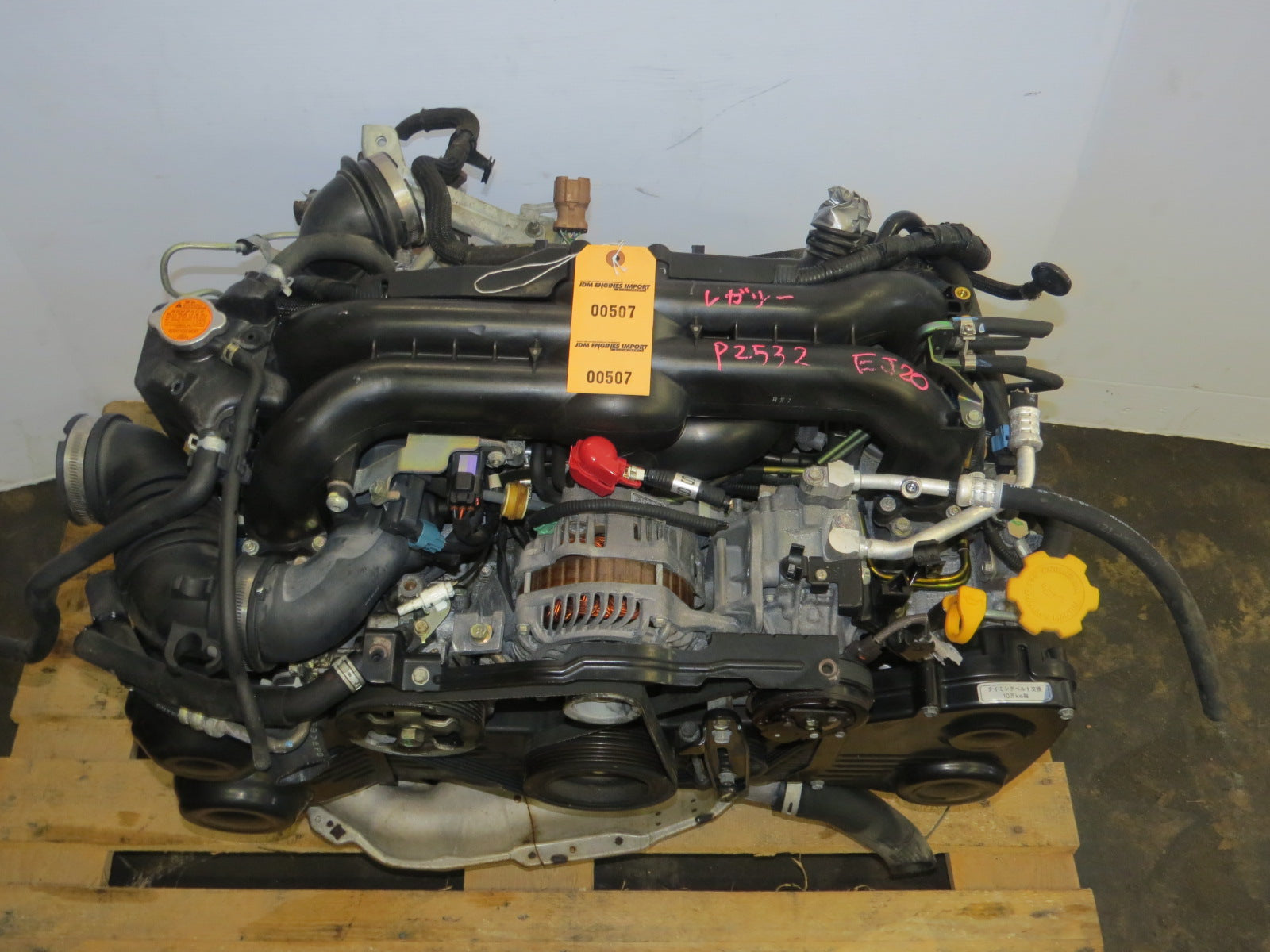 JDM SUBARU LEGACY GT TURBO ENGINE 04-05-06 REP FOR 2.5L EJ20X MOTOR