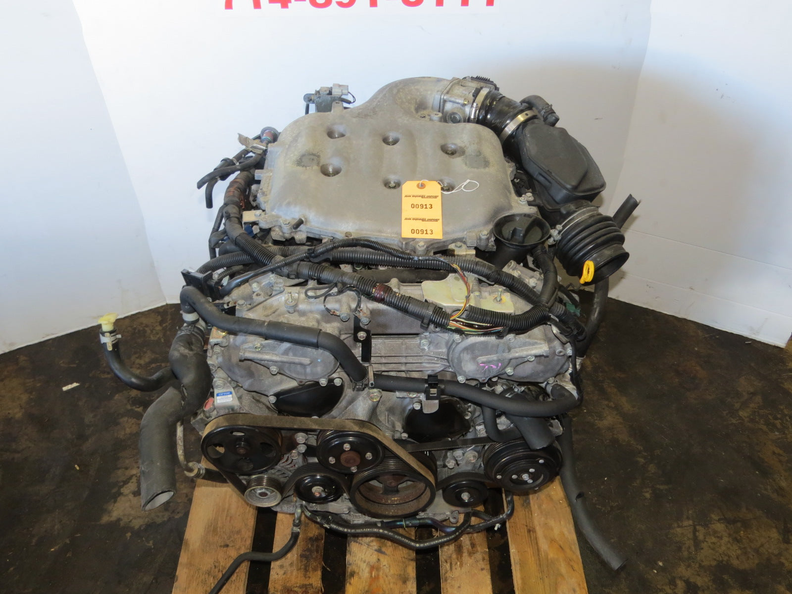 2006 2007 2008 INFINITI M35 RWD ENGINE JDM VQ35DE 3.5L V6 MOTOR 3.5L