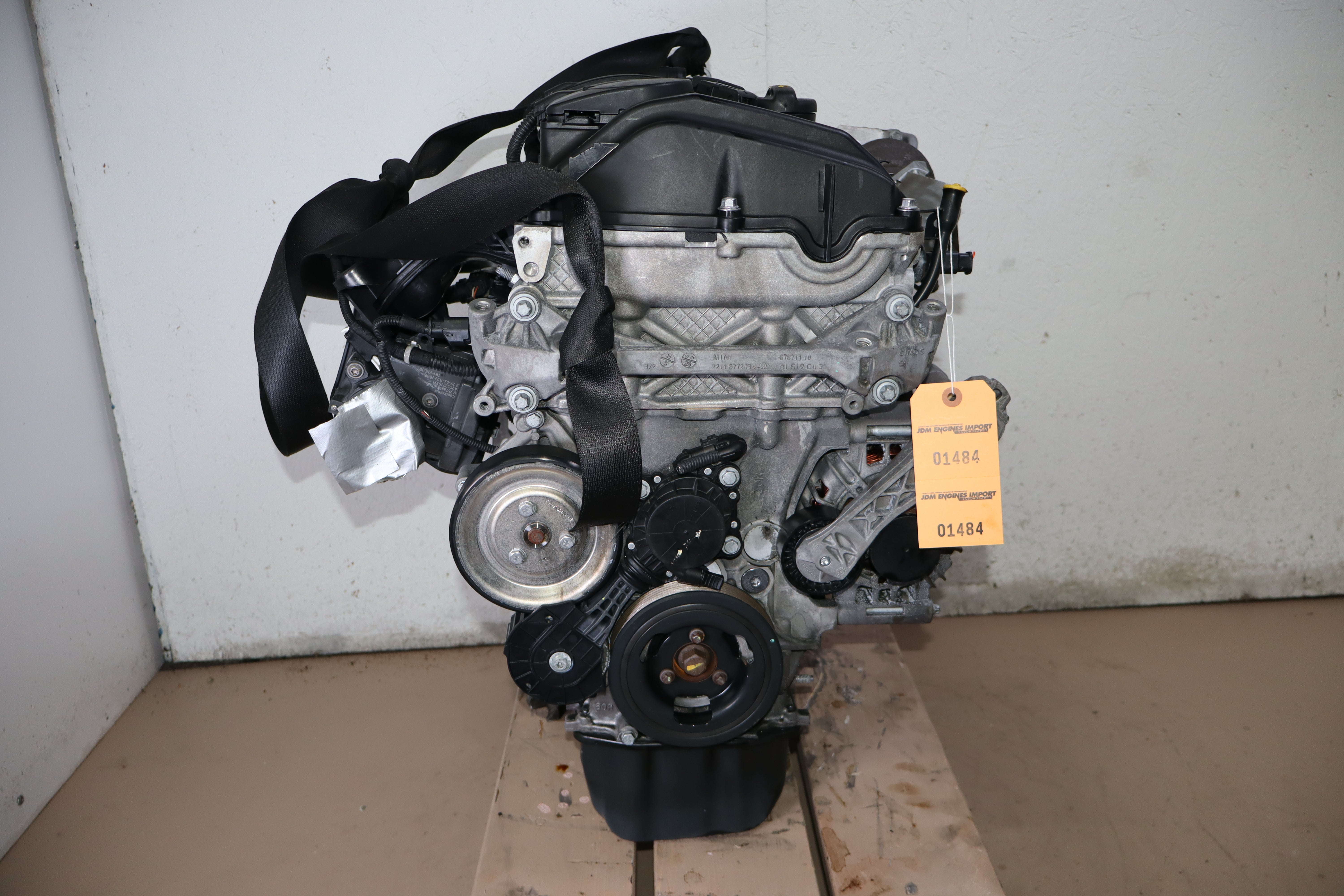 2010-2011-2012 MINI COOPER ENGINE TURBO 1.6L N18B16A MOTOR JDM R56