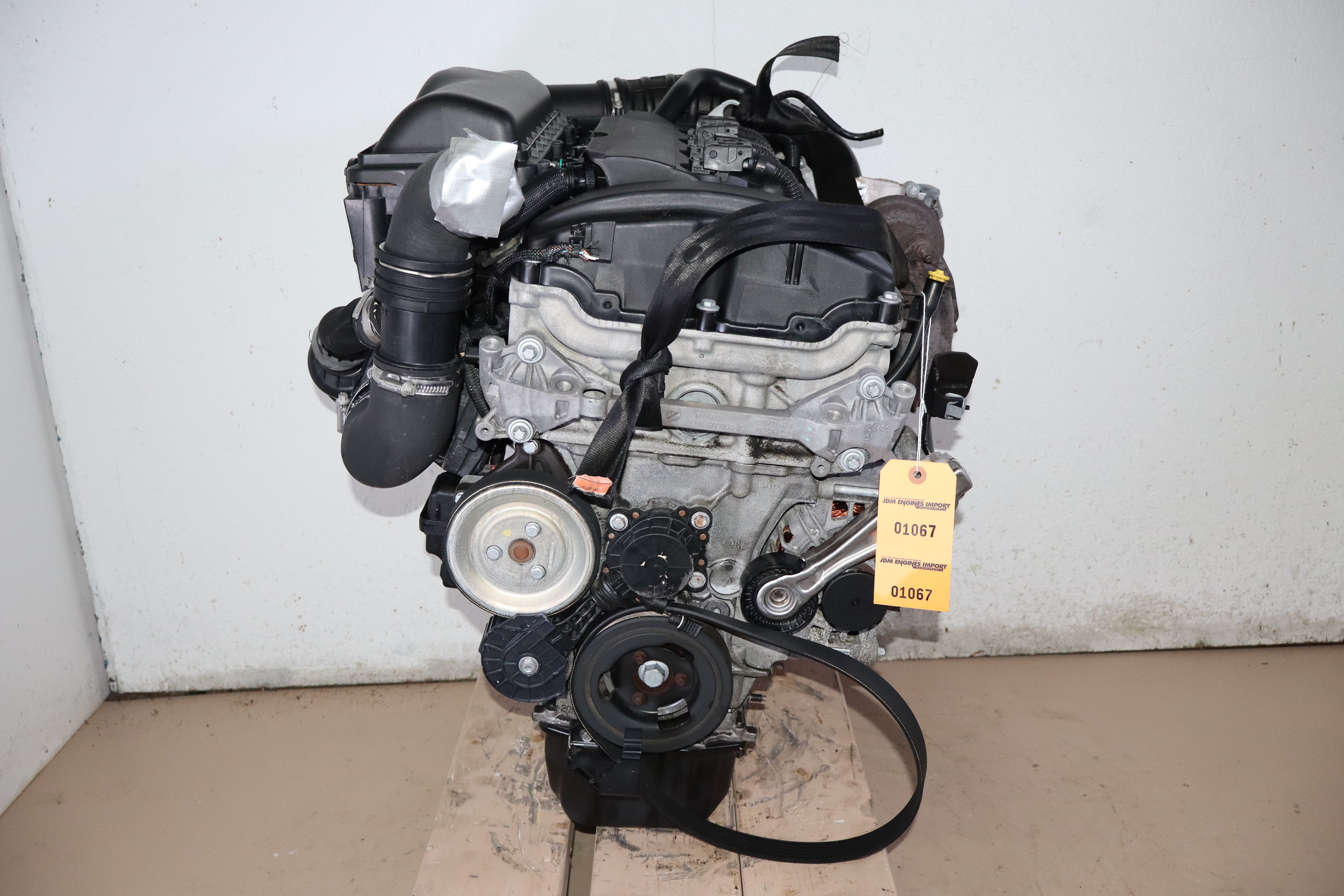 MINI COOPER S ENGINE TURBO N14 1.6L MOTOR 2007-2008-2009-2010