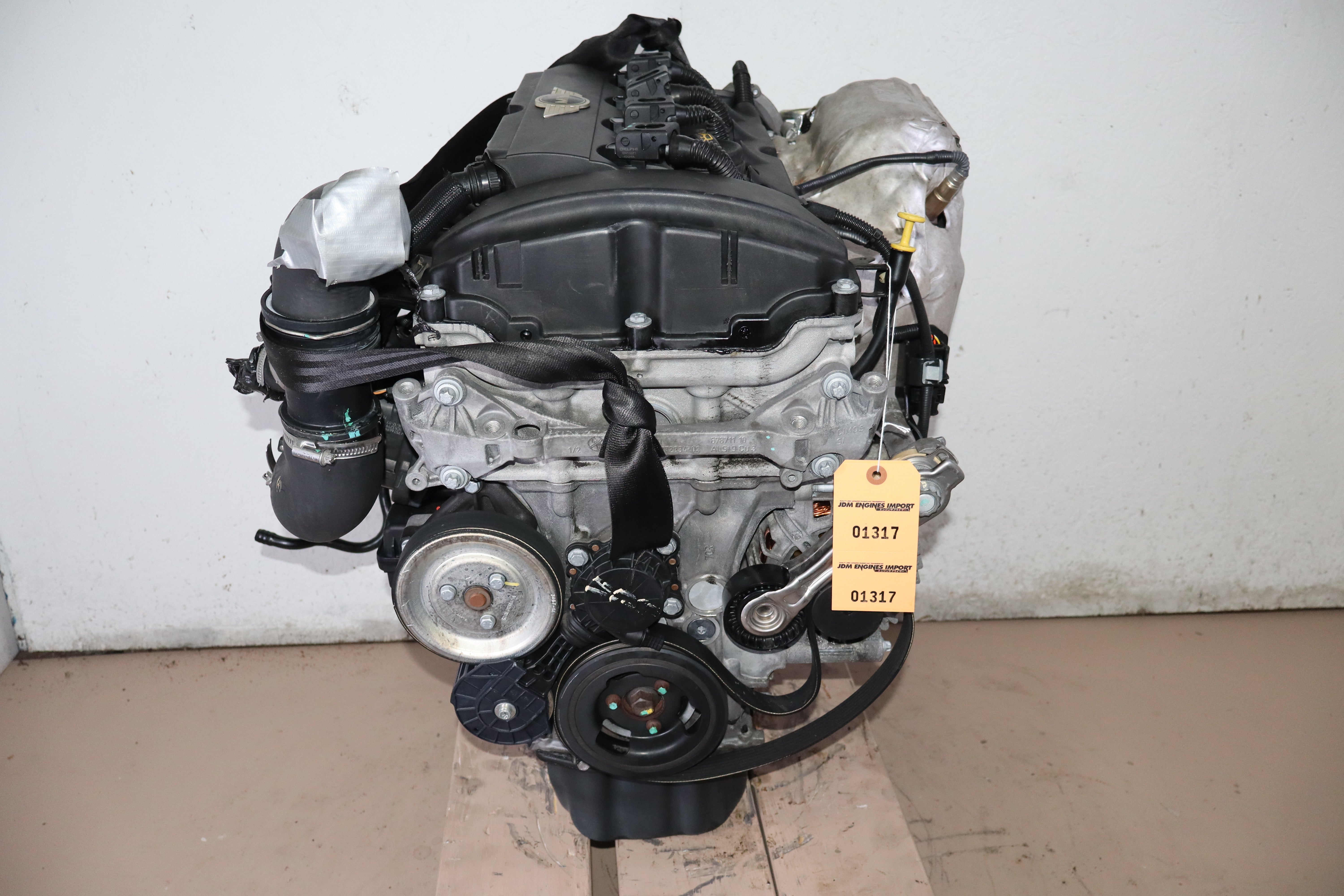 2007 2008 2009 2010 MINI COOPER 1.6L N14B16AB TURBO ENGINE MOTOR TURBOCHARGE