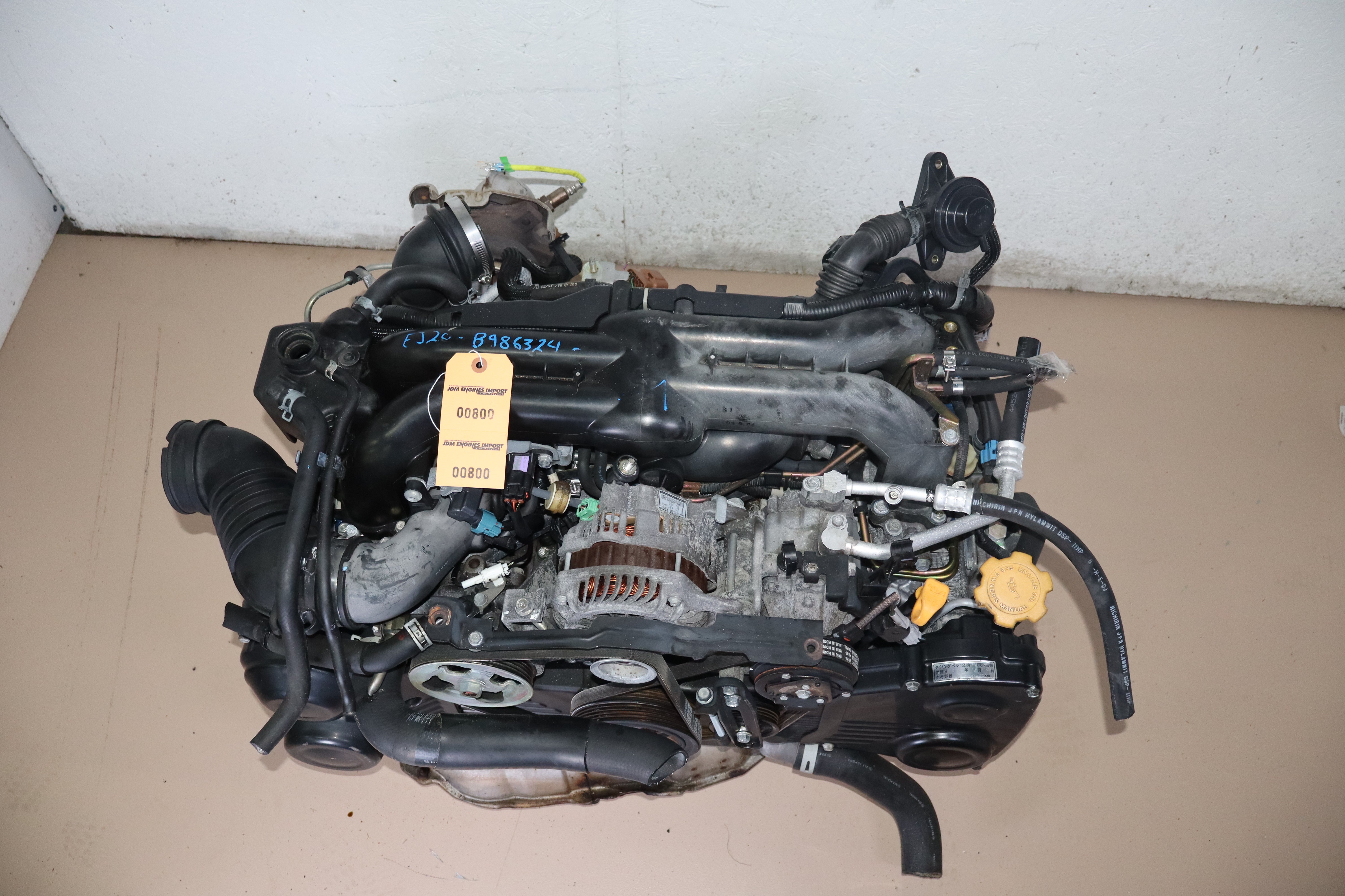 SUBARU LEGACY GT 2.0L TURBO ENGINE JDM EJ20X REPLACEMENT EJ255 JDM 2004 2005 2006