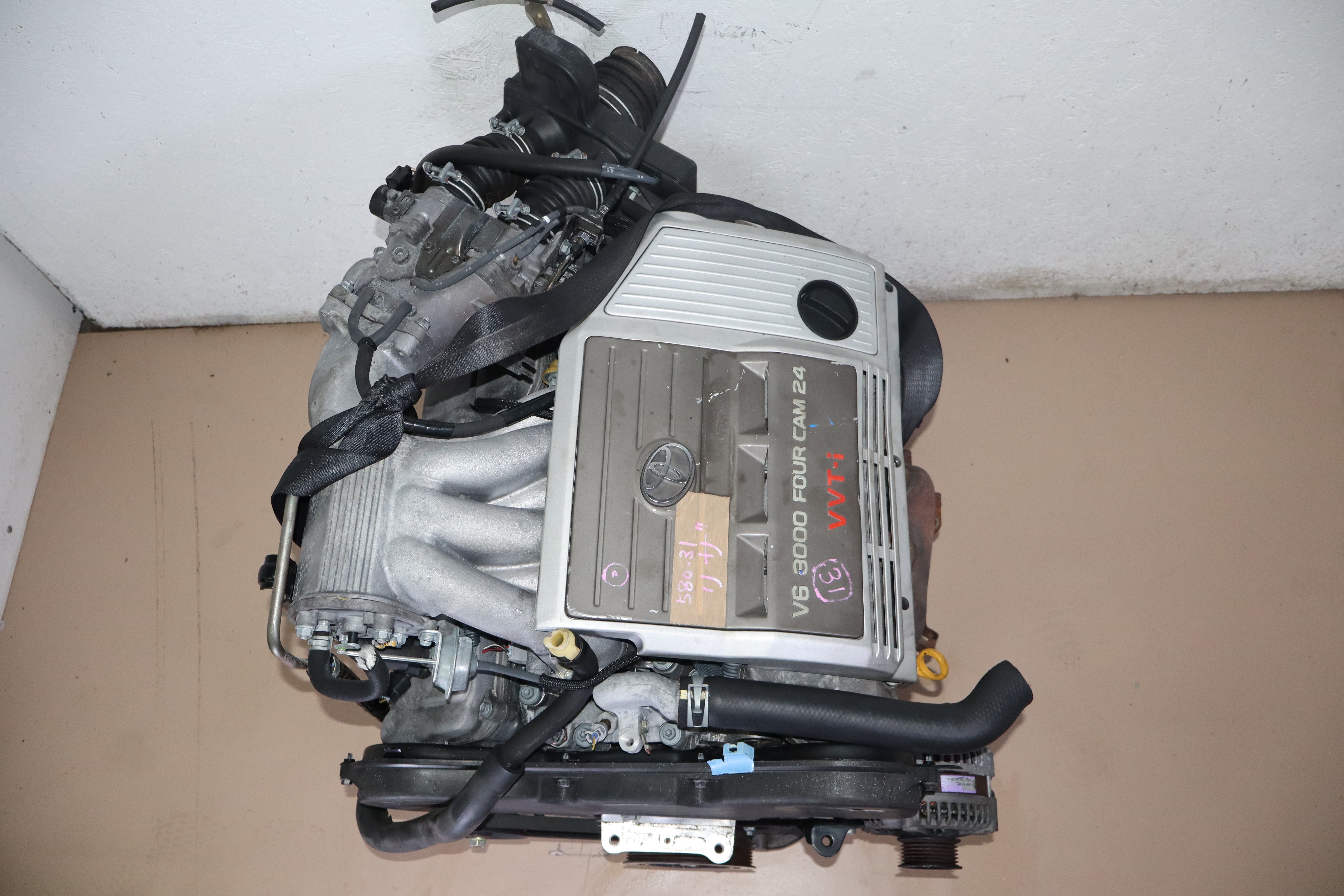 JDM 99- 00-01-02-03 JDM TOYOTA HIGHLANDER LEXUS RX300 ENGINE 1MZ FE VVTI MOTOR AWD 4WD