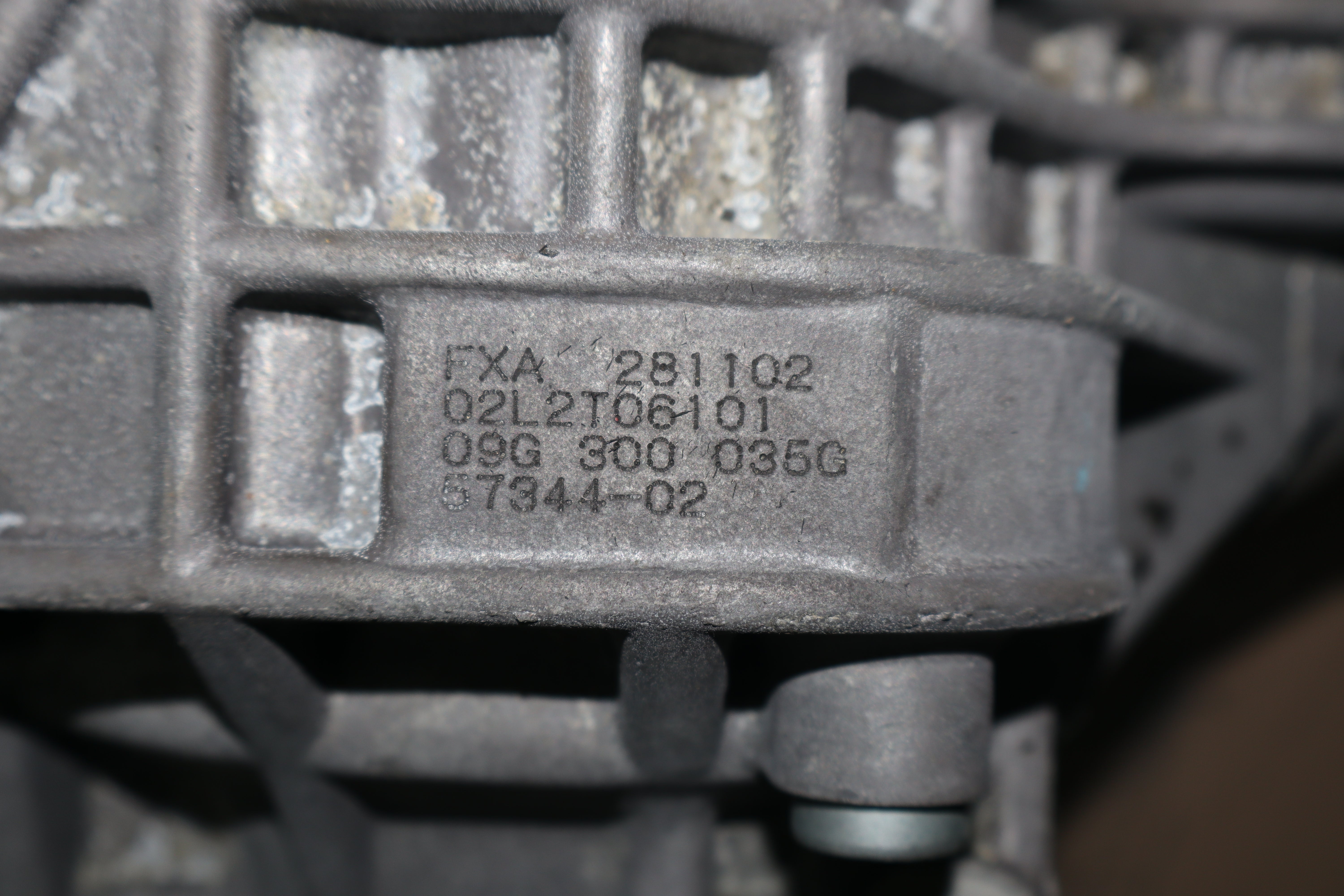 AUDI TT 6 SPEED AUTOMATIC TRANSMISSION FXA 2003 2004 2005