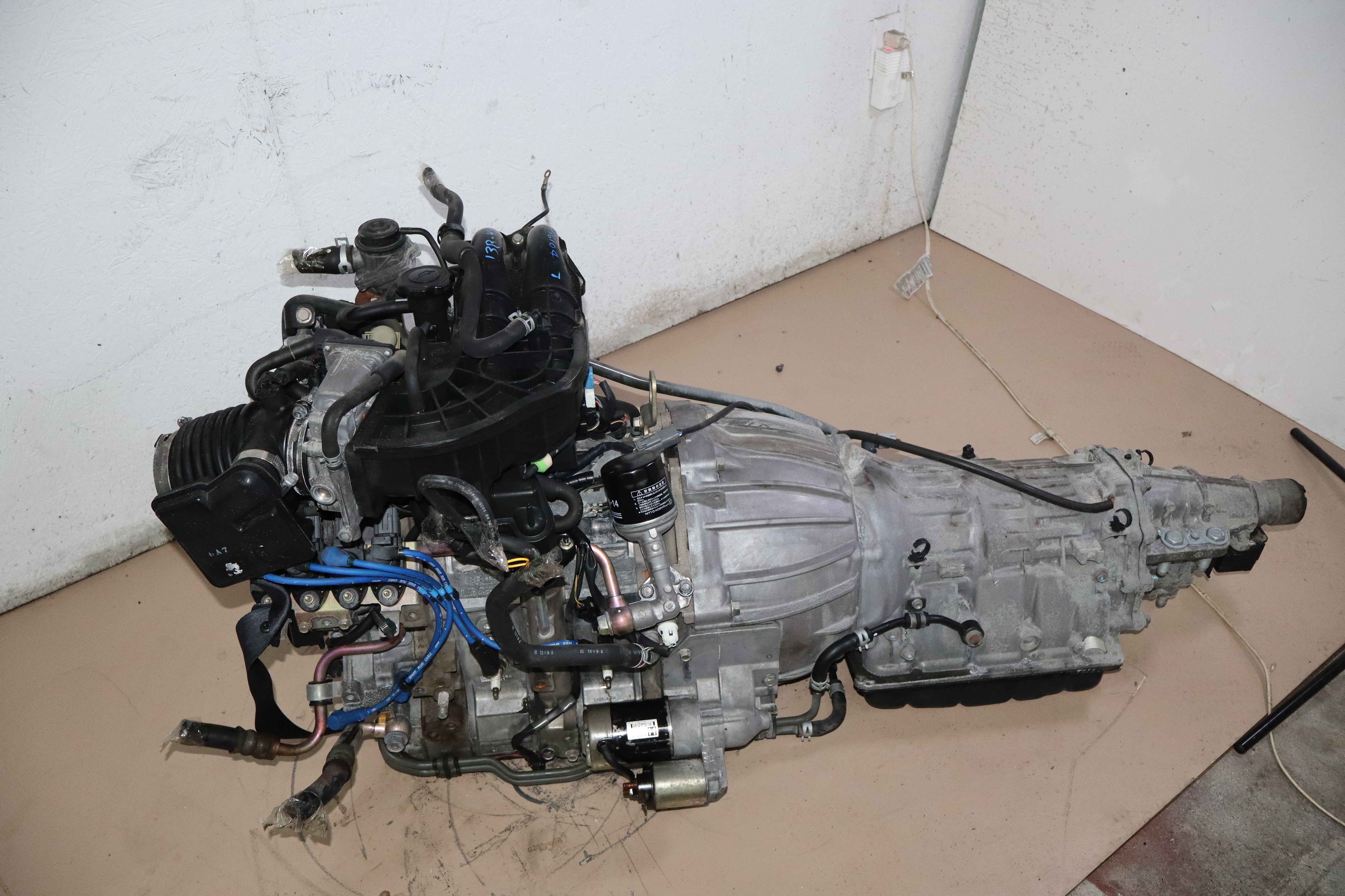 MAZDA RX-8 1.3L 4 PORT ENGINE AUTOMATIC COMPRESSION 90PSI JDM 13B MOTOR 2004-2005-2006-2007