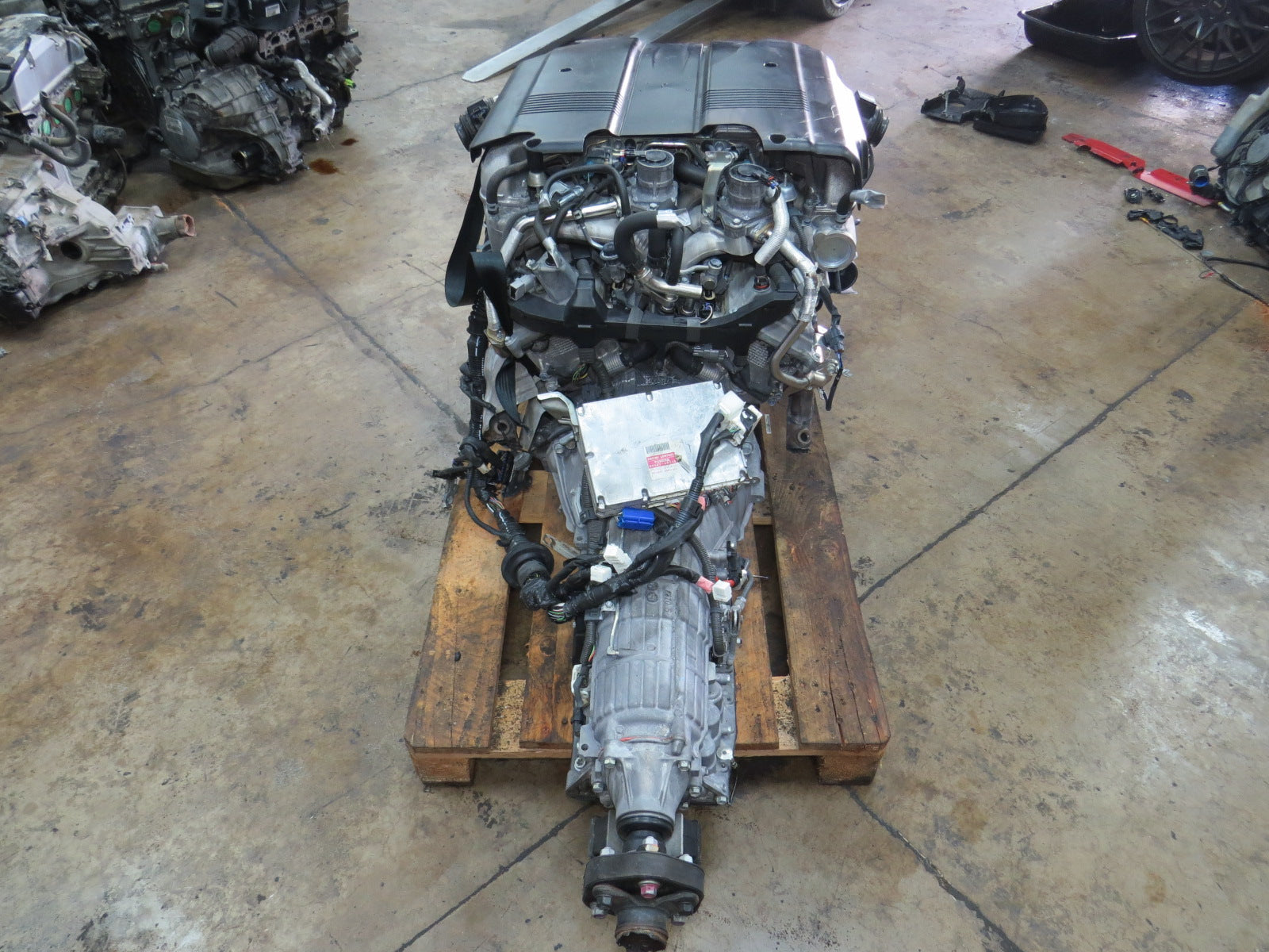 JDM Toyota JZA80 MK4 JZS147 V12 1GZ-FE 1GZ Century VVT-I ENGINE MOTOR 1GZFE 6 SPEED AT TRANSMISSION