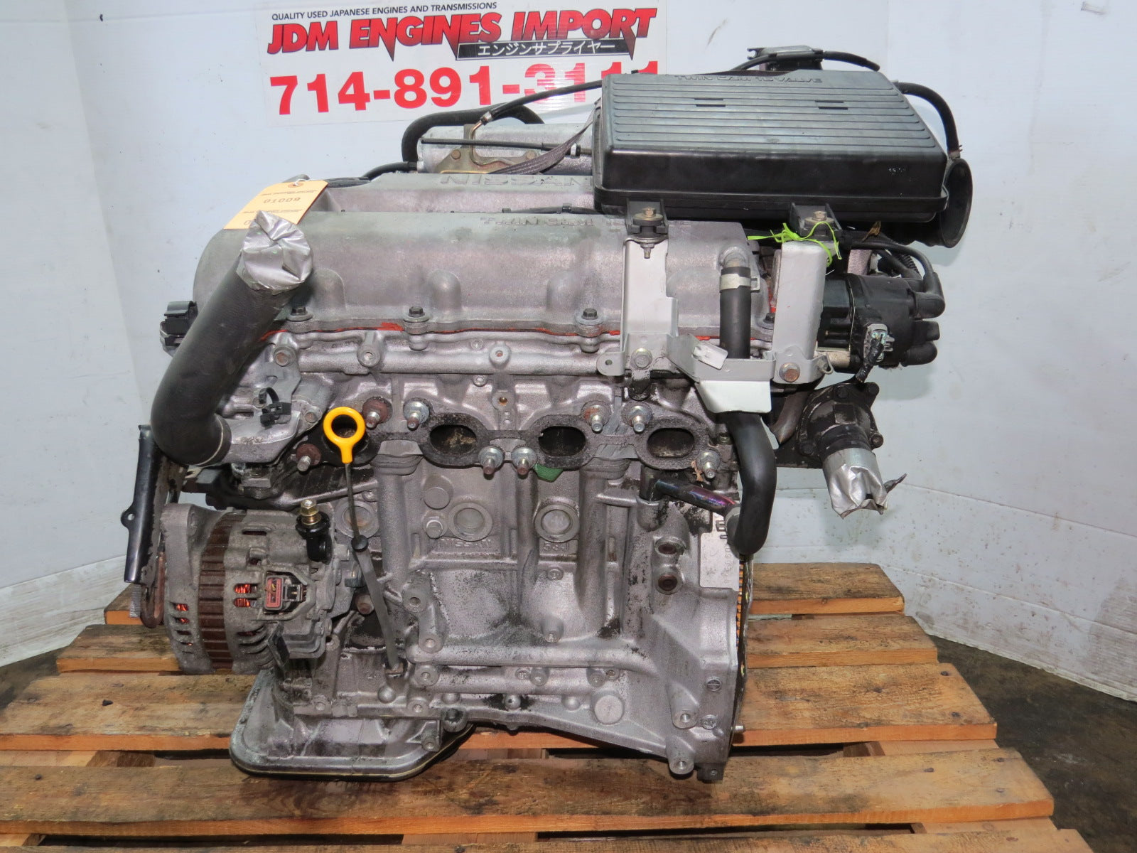 JDM SR20 Nissan Sentra Infiniti G20 2.0L 4Cyl Non Turbo Engine SR20DE FWD Motor 1993-2001