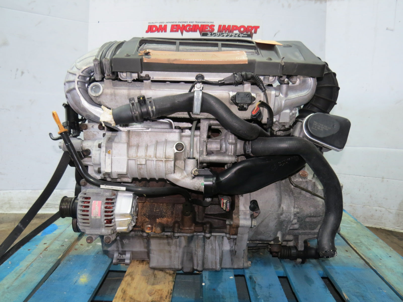 2002-2006 MINI COOPER-S SUPERCHARGED ENGINE W11B16D MOTOR MANUAL TRANSMISSION