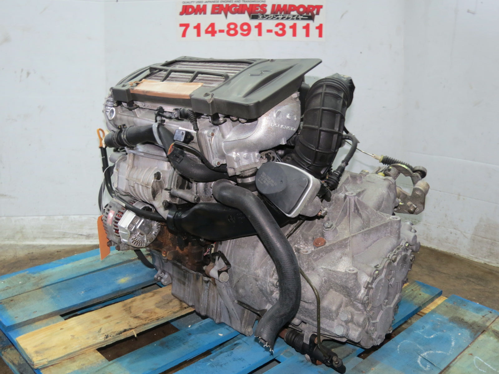 2002-2006 MINI COOPER-S SUPERCHARGED ENGINE W11B16D MOTOR MANUAL TRANSMISSION
