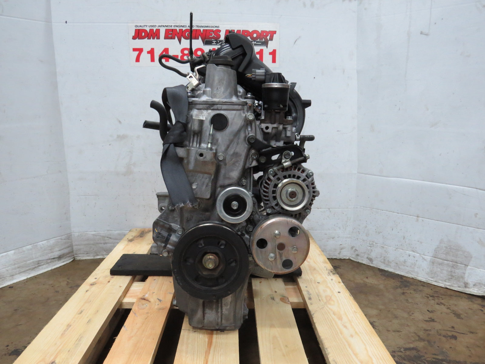 2007-2008 Honda Fit Engine 1.5L Engine JDM L15A Motor Automatic Version