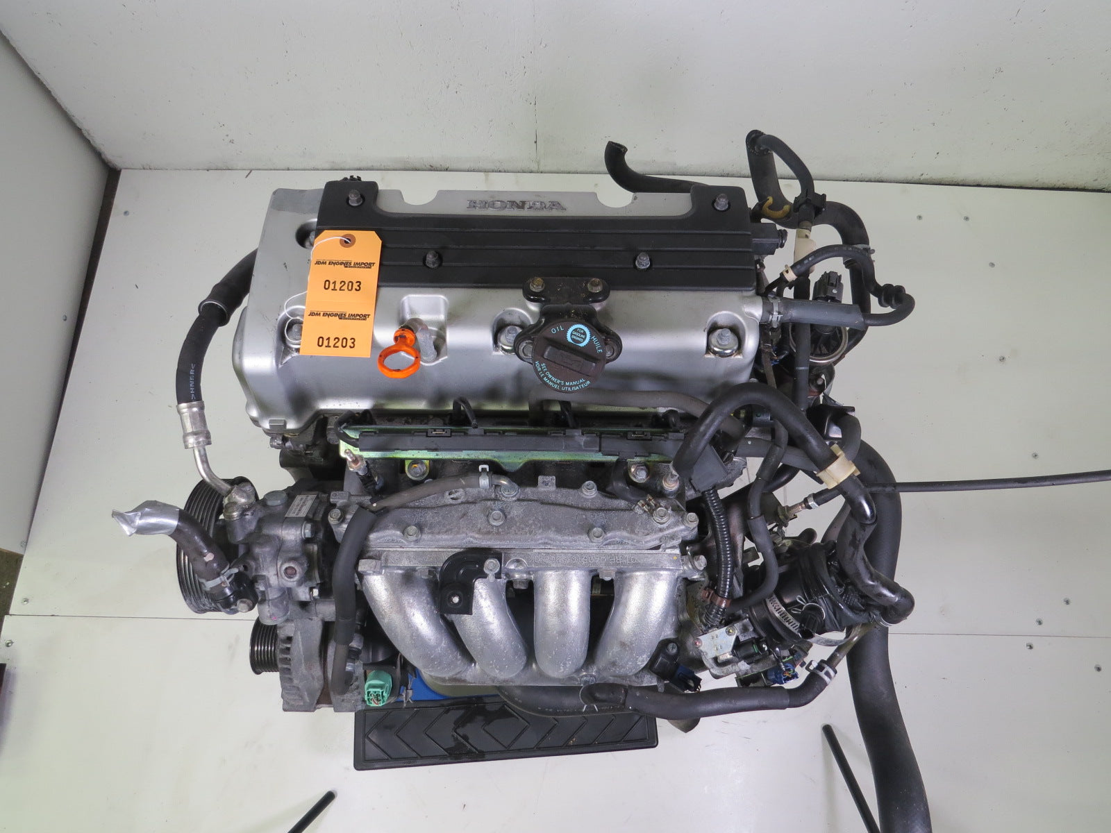 2003 2004 2005 2006 2007 HONDA ACCORD 2.4L 4-CYLINDER VTEC ENGINE JDM K24A REPLACEMENT K24A4