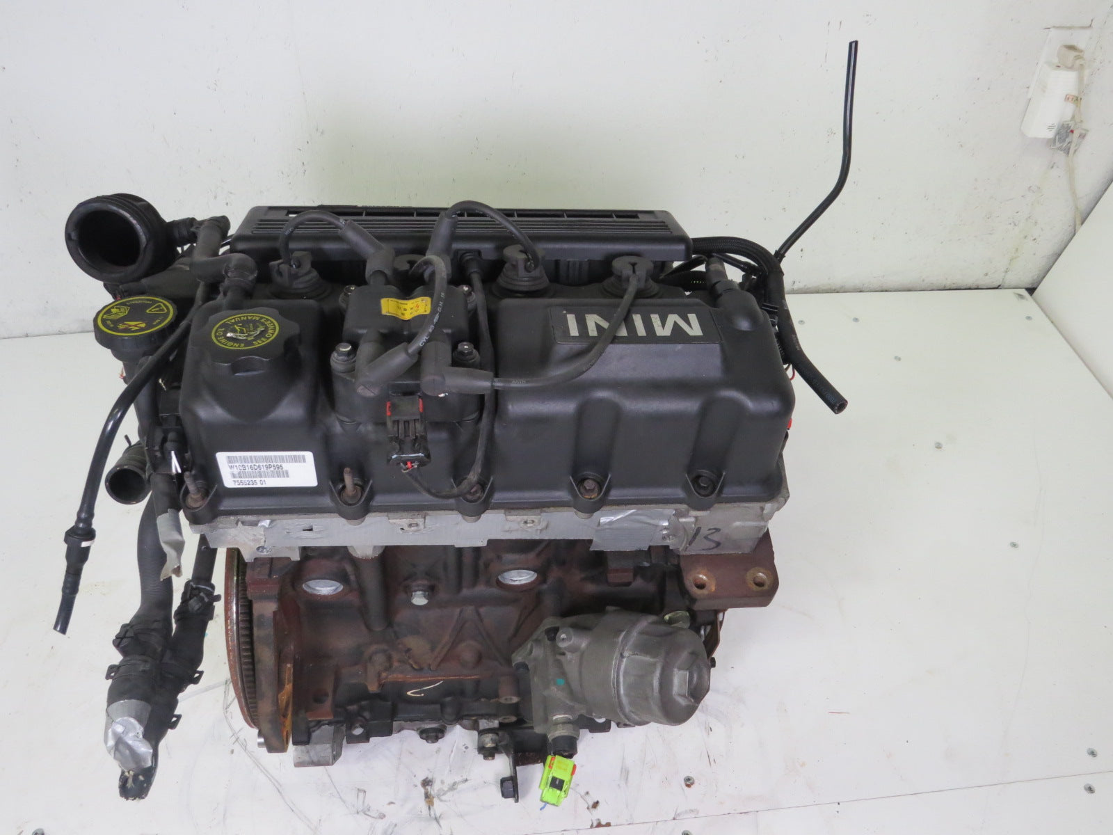 MINI COOPER ENGINE R50 R52 W10B16A 1.6L BASE MOTOR 2002-2003-2004-2005-2006-2007-2008