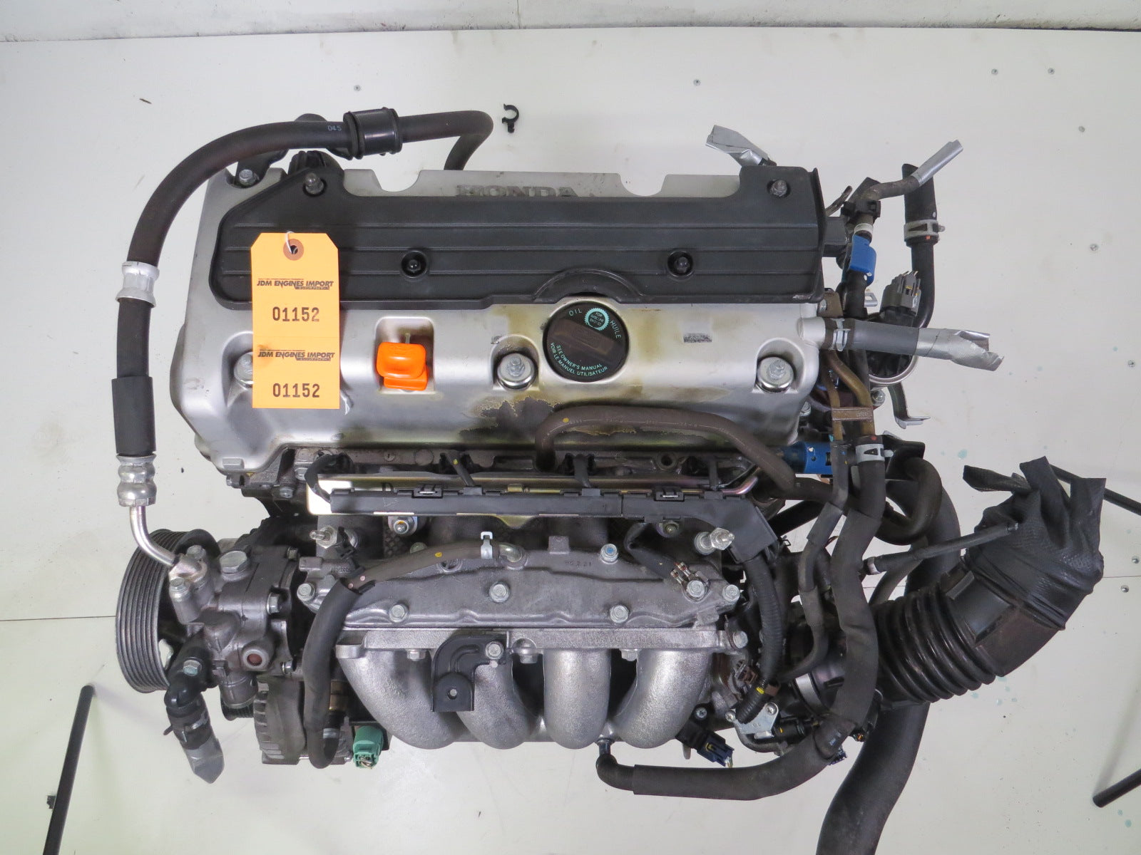 HONDA ACCORD 2.4L 4-CYLINDER VTEC ENGINE REPLACEMENT K24A4 JDM K24A 2003-2004-2005-2006-2007