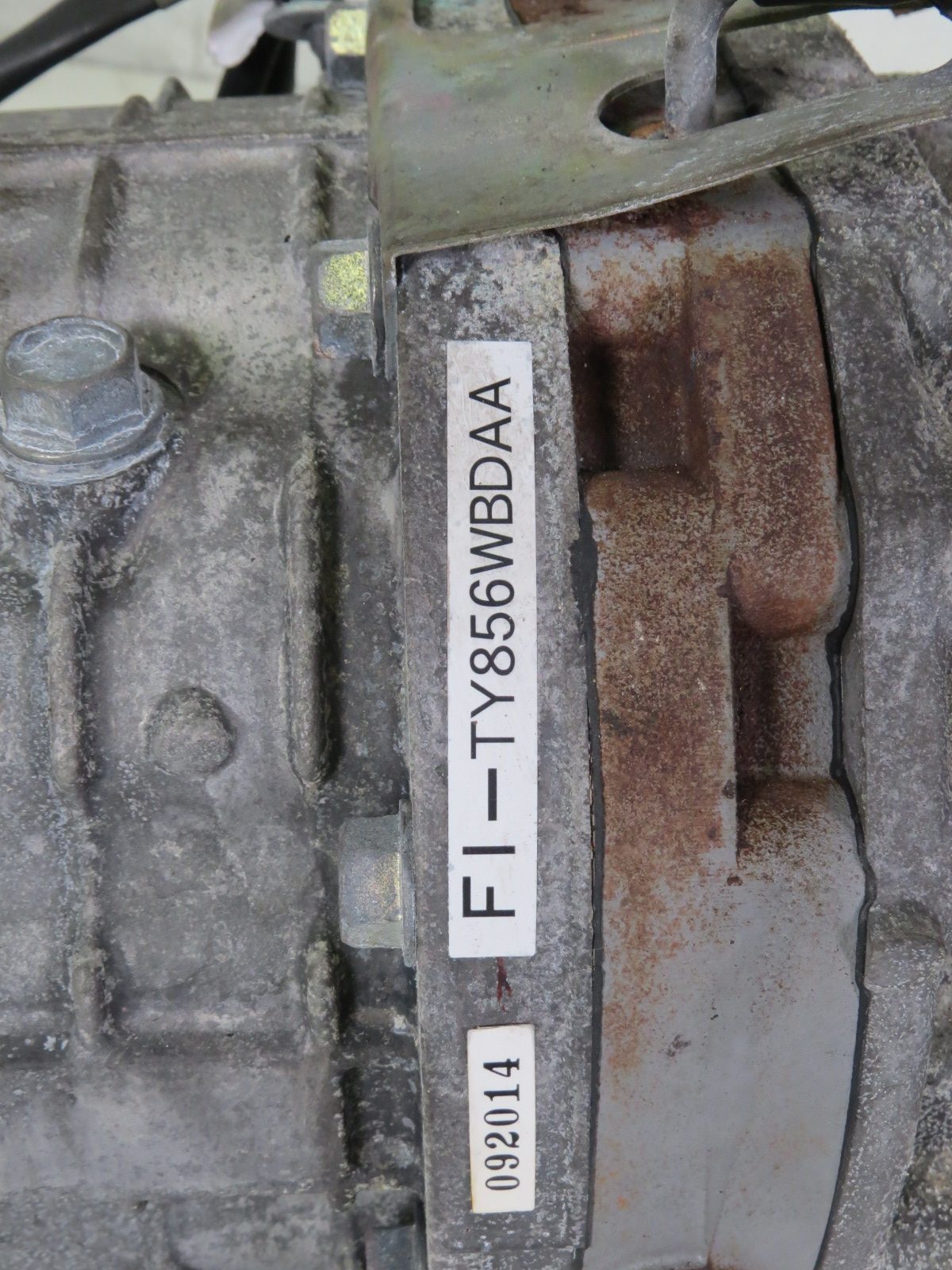 JDM SUBARU 6 SPEED MANUAL TRANSMISSION LEGACY SPEC B TY856WBDAA TURBO 6MT