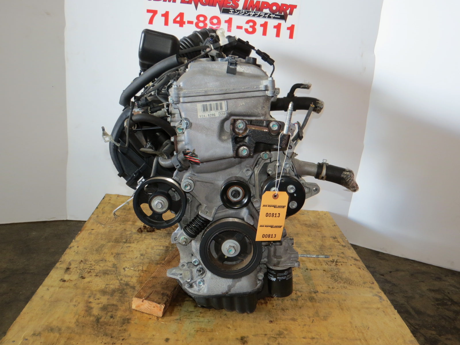 TOYOTA HIGHLANDER ENGINE 4 CYLINDER 2.4L JDM 2AZ-FE MOTOR 2001-2002-2003-2004-2005-2005-2007