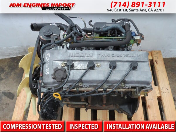 98 99 00 01 02 03 04 Nissan Frontier Xterra 2.4L RWD Engine JDM KA24 KA24D