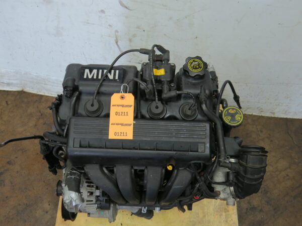 02-08 MINI COOPER ENGINE R50 R52 W10B16A 1.6L BASE MOTOR 50K NON SUPERCHARGED