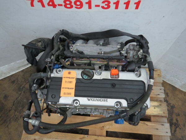 03 04 05 06 07 HONDA ACCORD 2.4L 4-CYLINDER VTEC ENGINE JDM K24A REPLACEMENT K24A4 - Image 2