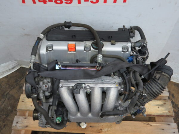 03 04 05 06 07 HONDA ACCORD 2.4L 4-CYLINDER VTEC ENGINE JDM K24A REPLACEMENT K24A4 - Image 6