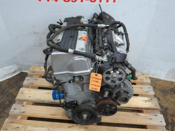 03 04 05 06 07 HONDA ACCORD 2.4L 4-CYLINDER VTEC ENGINE JDM K24A REPLACEMENT K24A4